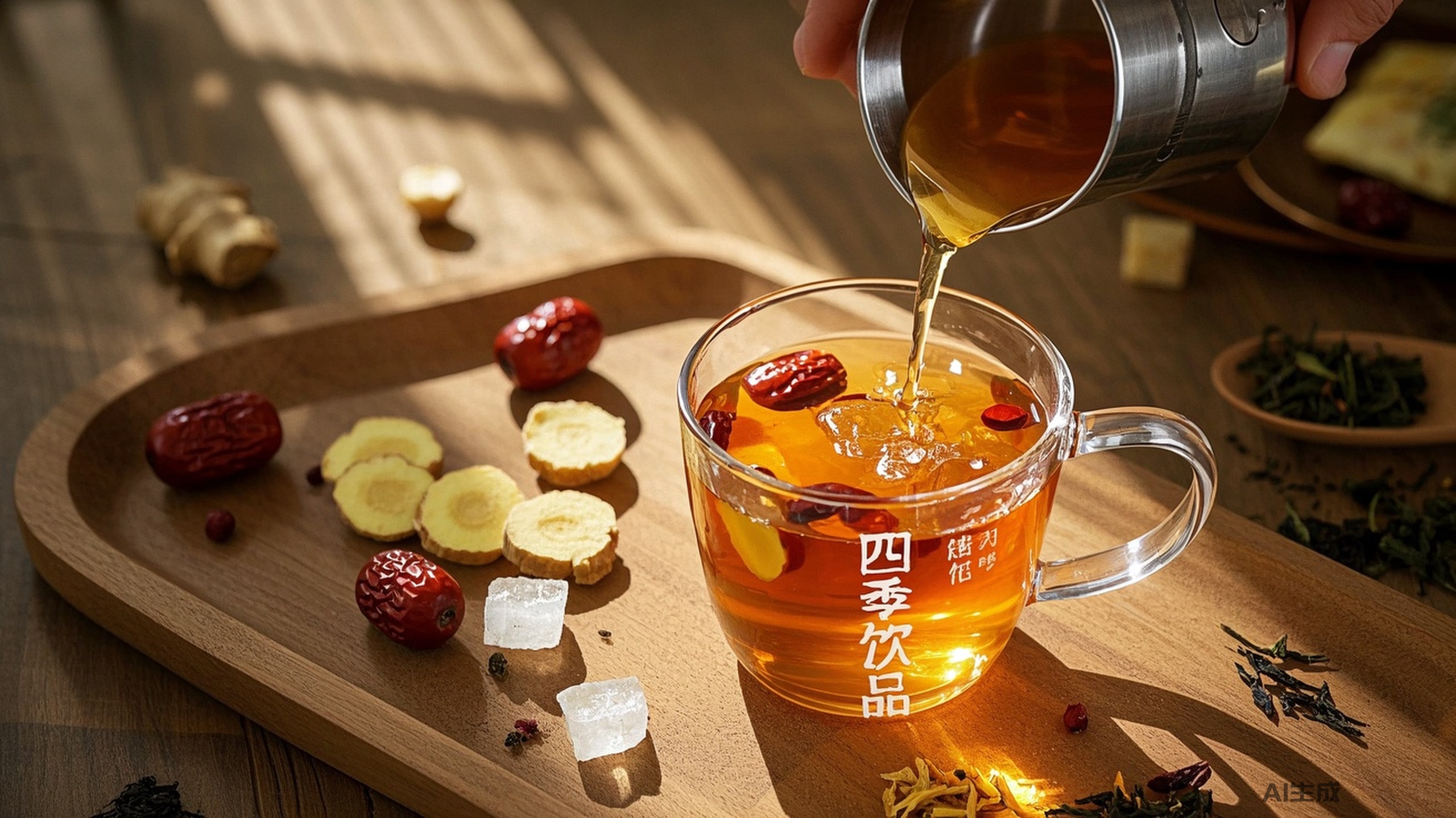 四季姜枣茶：温暖与健康的完美搭配