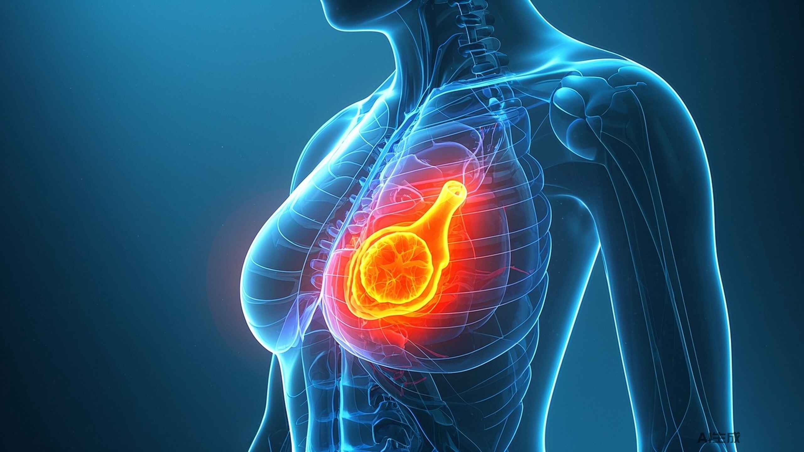 科普，🎗️乳腺癌的科学应对与健康知识封面图