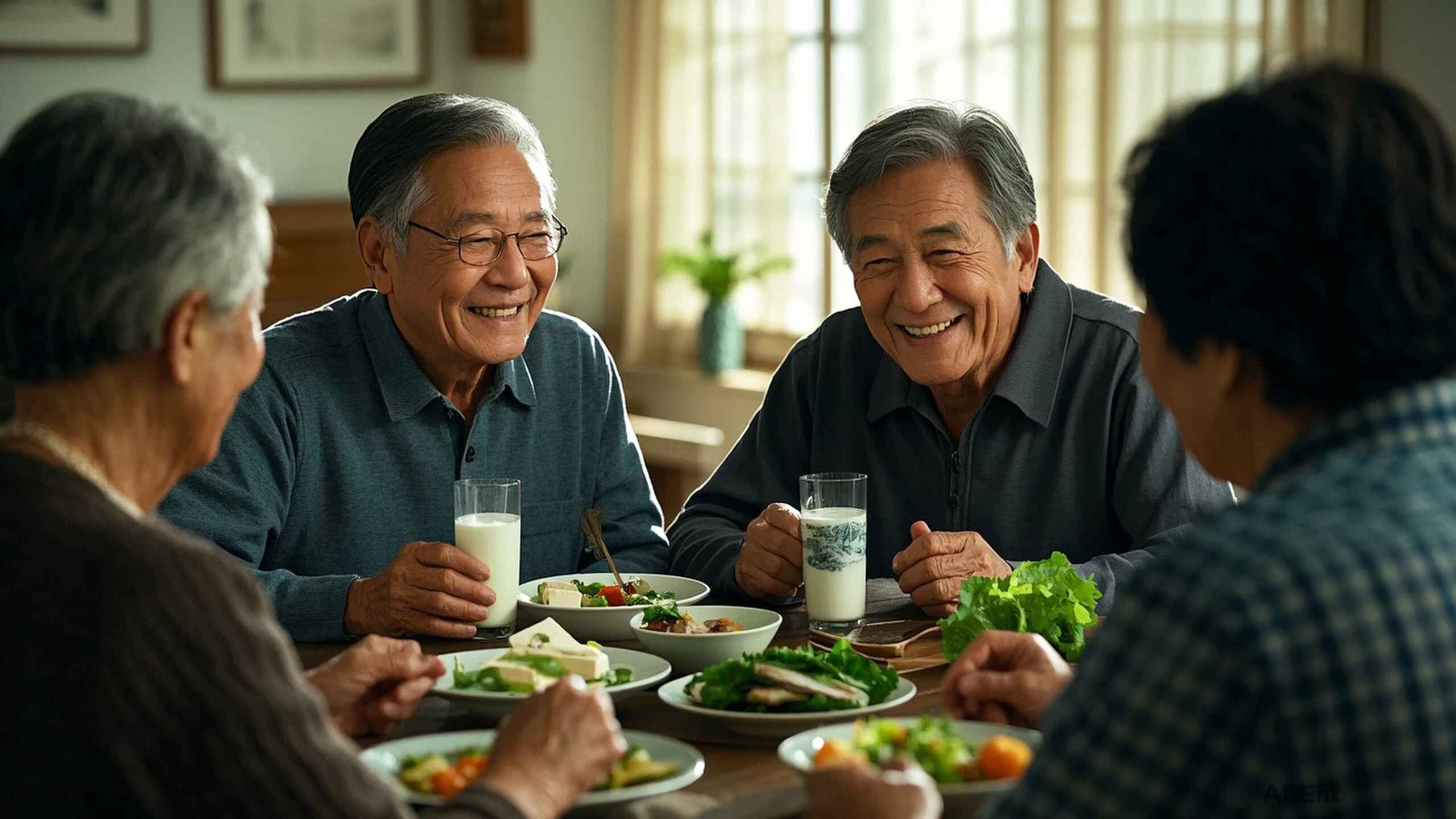 科普，黄金岁月：老年人补钙的食物指南与注意事项封面图