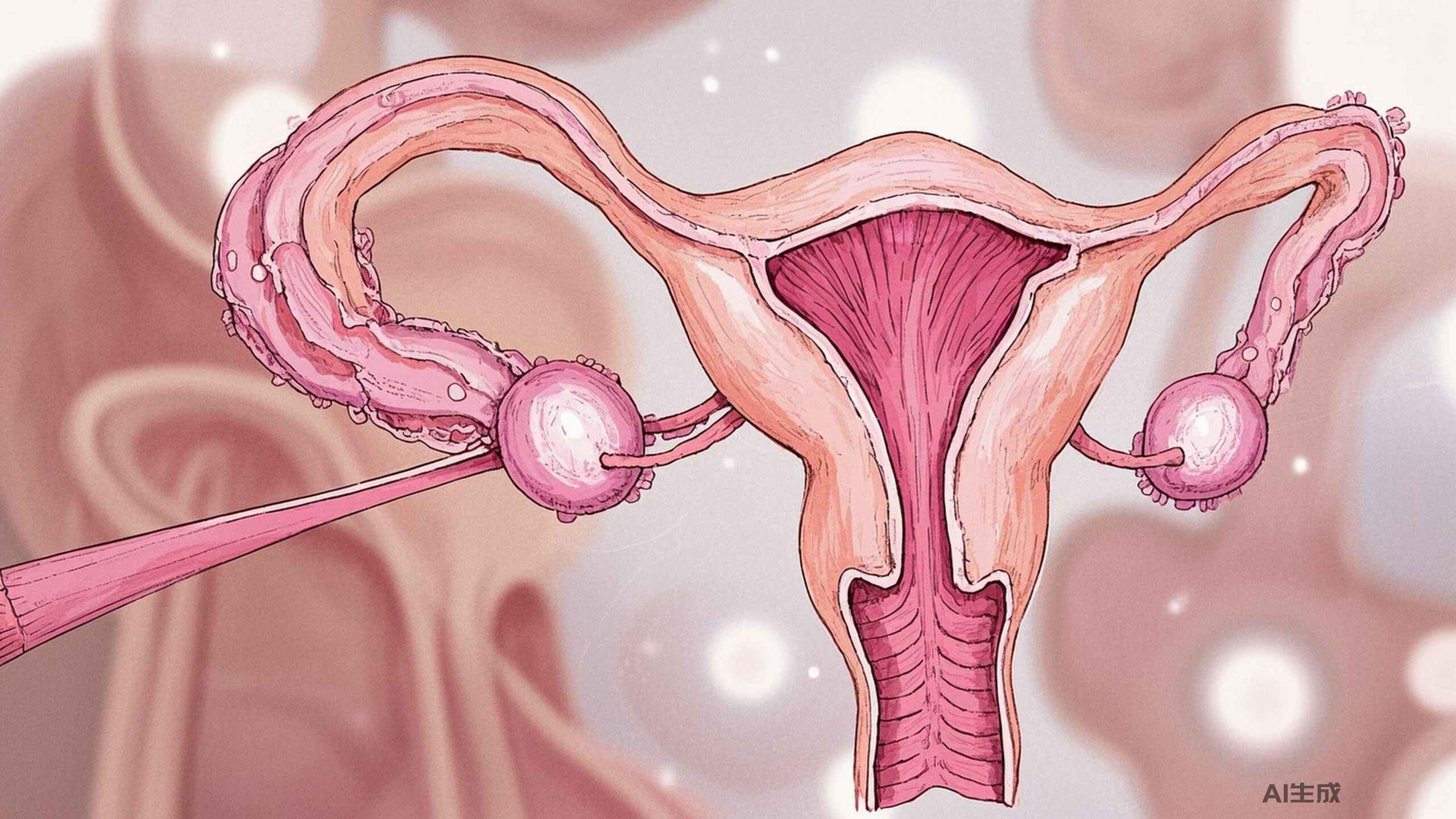 科普，卵巢癌早期信号与女性健康应对指导封面图
