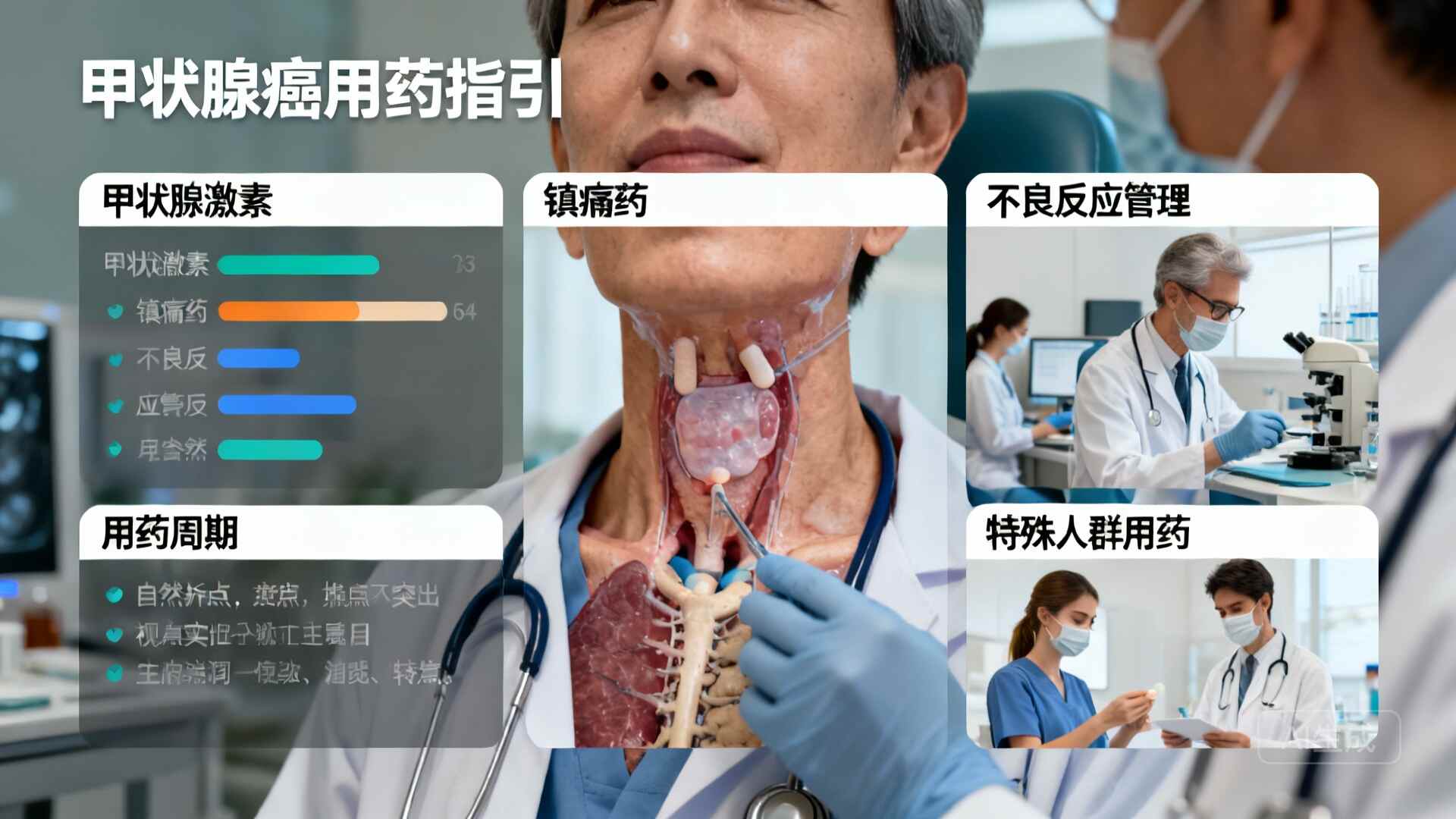 科普,甲状腺癌早期治疗用药详细指引:安全、高效用药关键要点 💊封面图