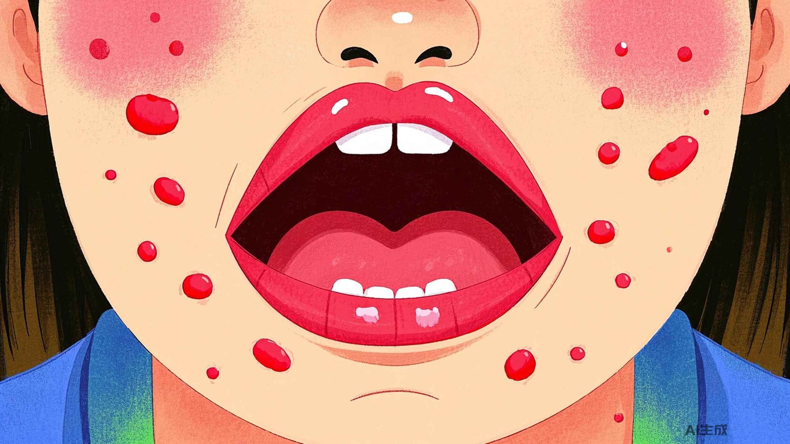 科普，揭秘口周疱疹的真相：别让它困扰你的生活！封面图