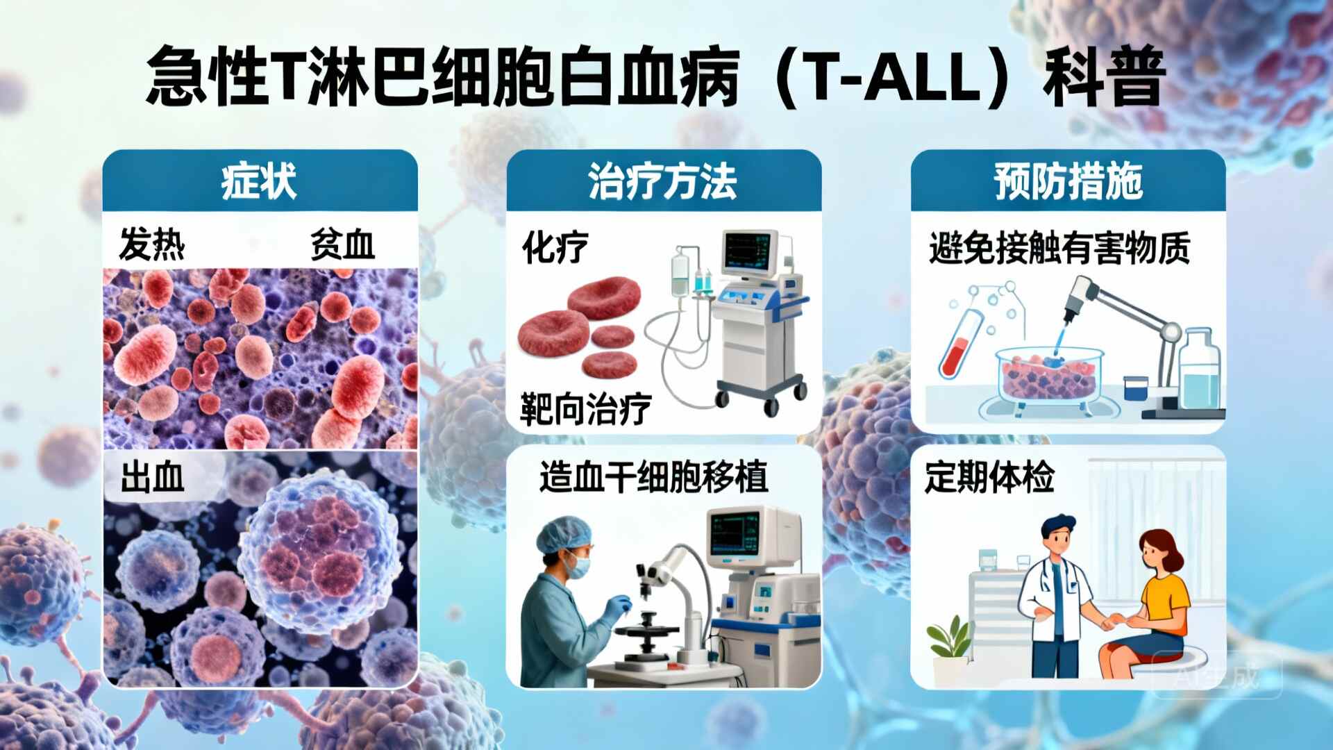 科普，急性T淋巴细胞白血病：你需要了解的关键信息封面图
