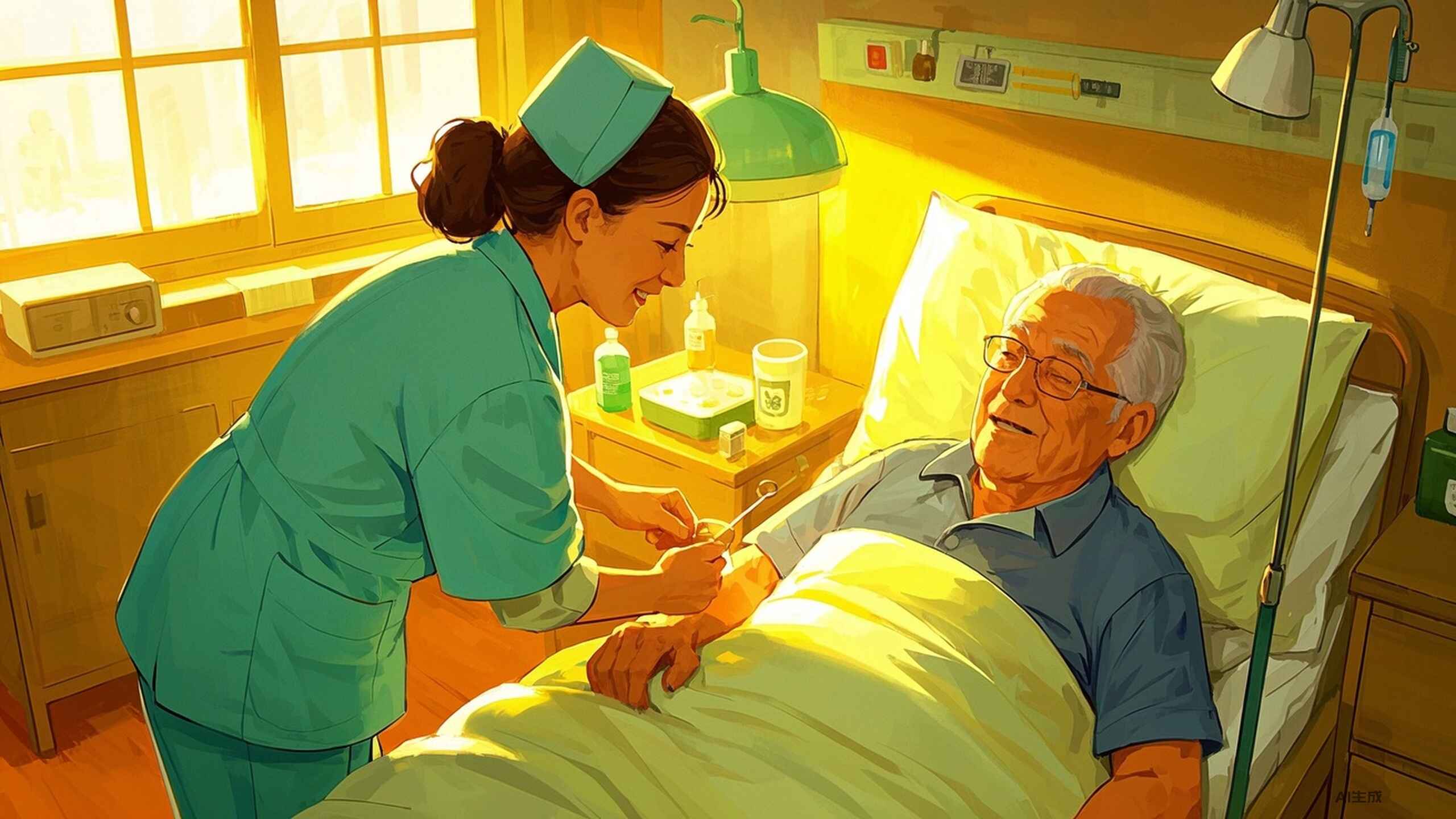 科普，<span style="color: #da4707">老年人</span>感冒的<span style="color: #da4707">护理</span>要点：温暖守护健康