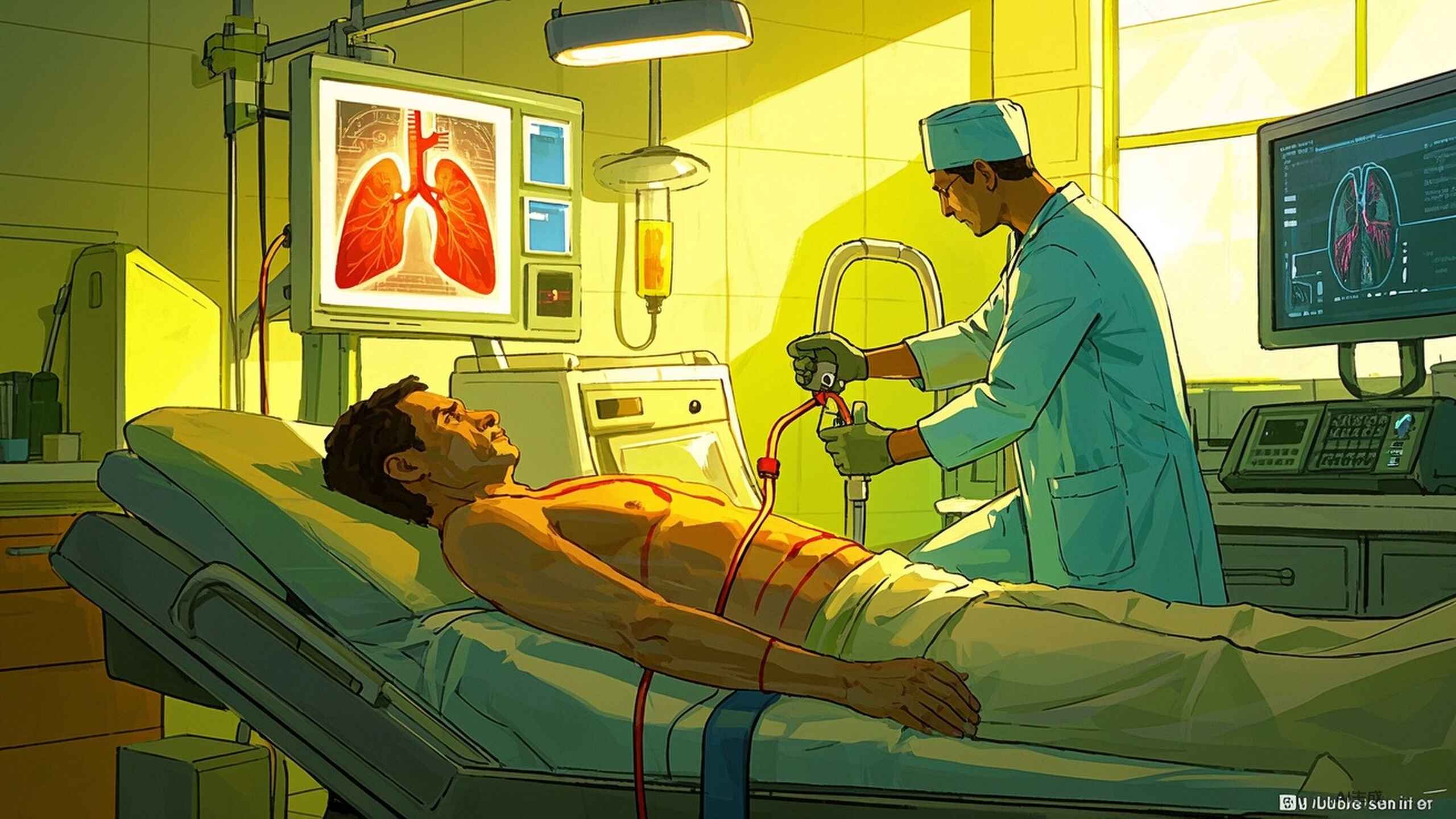 科普，生命之路的橋梁：<span style="color: #da4707">急性</span><span style="color: #da4707">肺栓塞</span>與溶栓治療的深度剖析