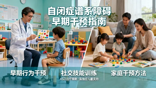 打破孤独的壁垒：自闭症谱系障碍的早期干预策略