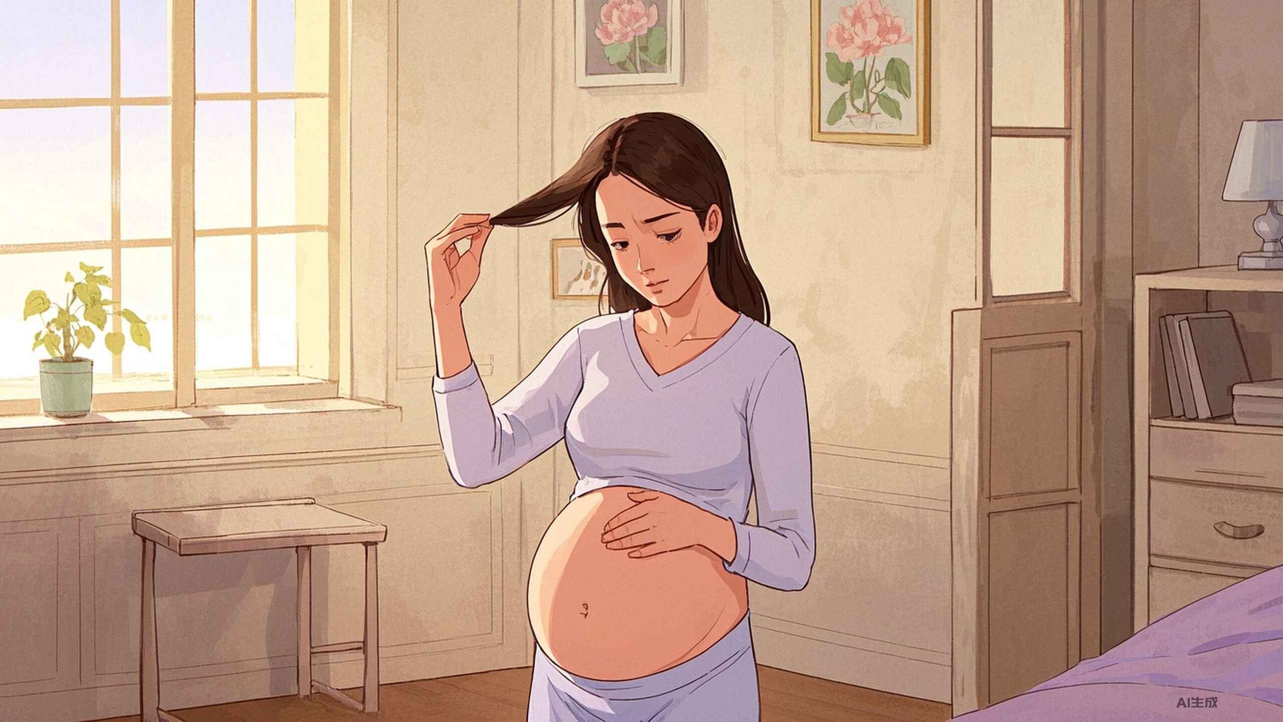 科普，轻松应对：产后<span style="color: #da4707">脱发</span>的秘密与解决之道