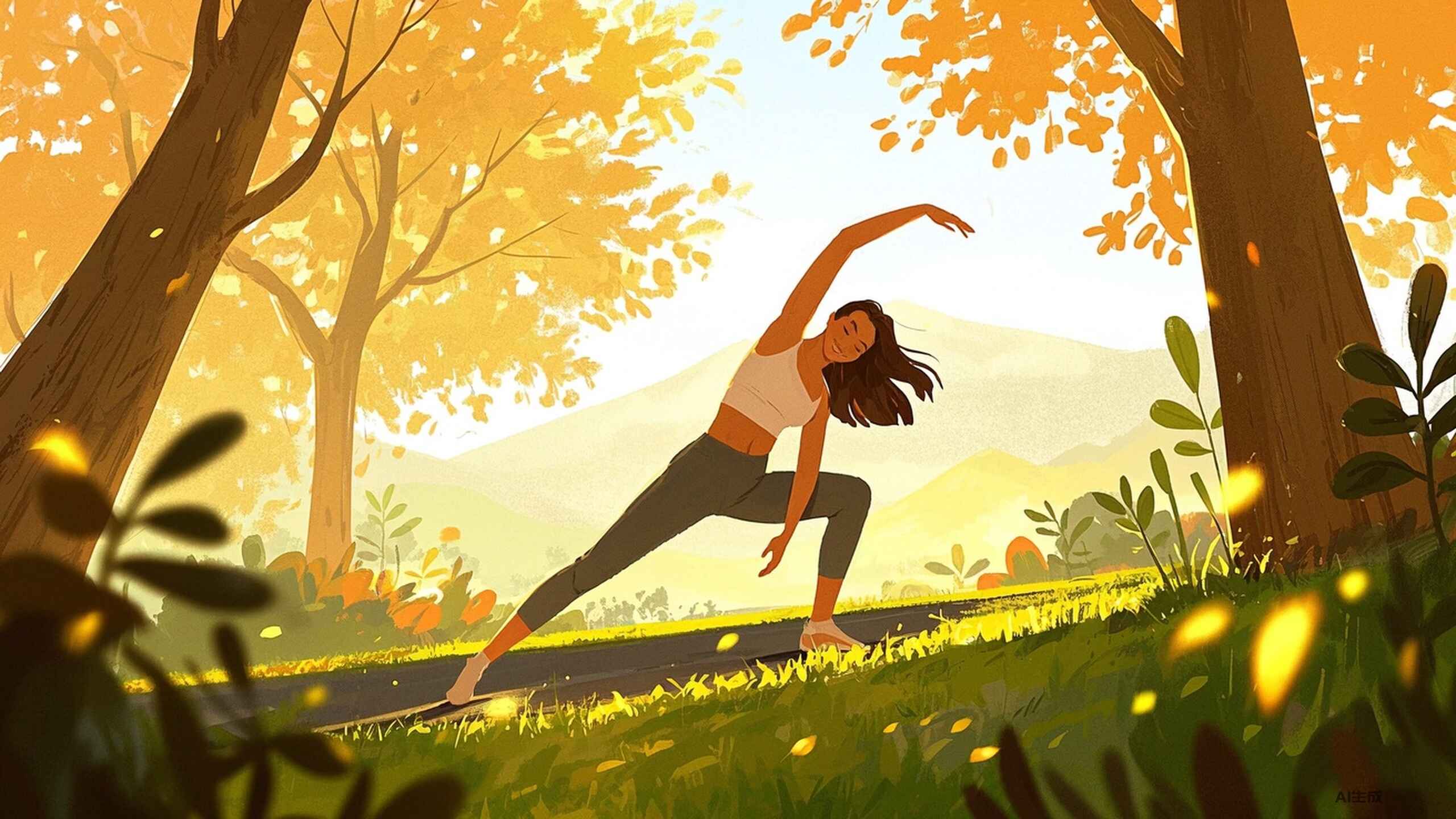 科普，畅<span style="color: #da4707">通气</span>血，活力养生：运动与健康的完美结合