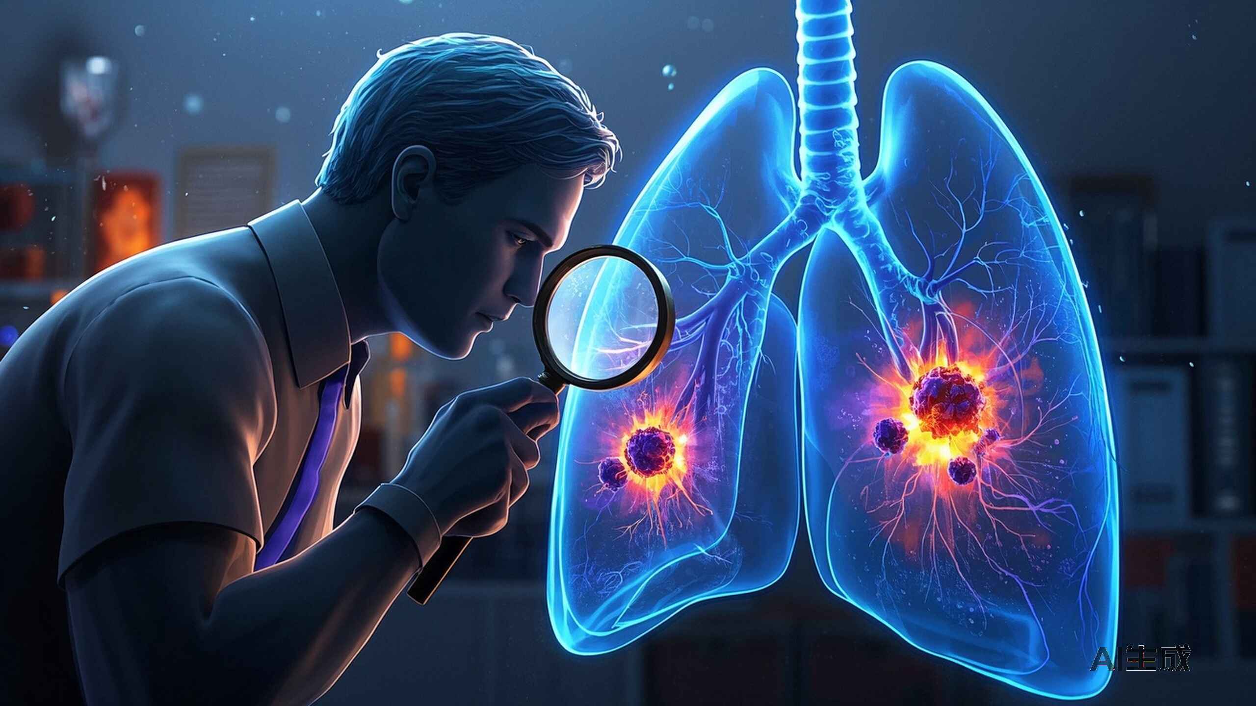 科普，<span style="color: #da4707">如何</span>早期识别<span style="color: #da4707">肺癌</span>？症状、<span style="color: #da4707">诊断</span>与治疗全解析 🌱