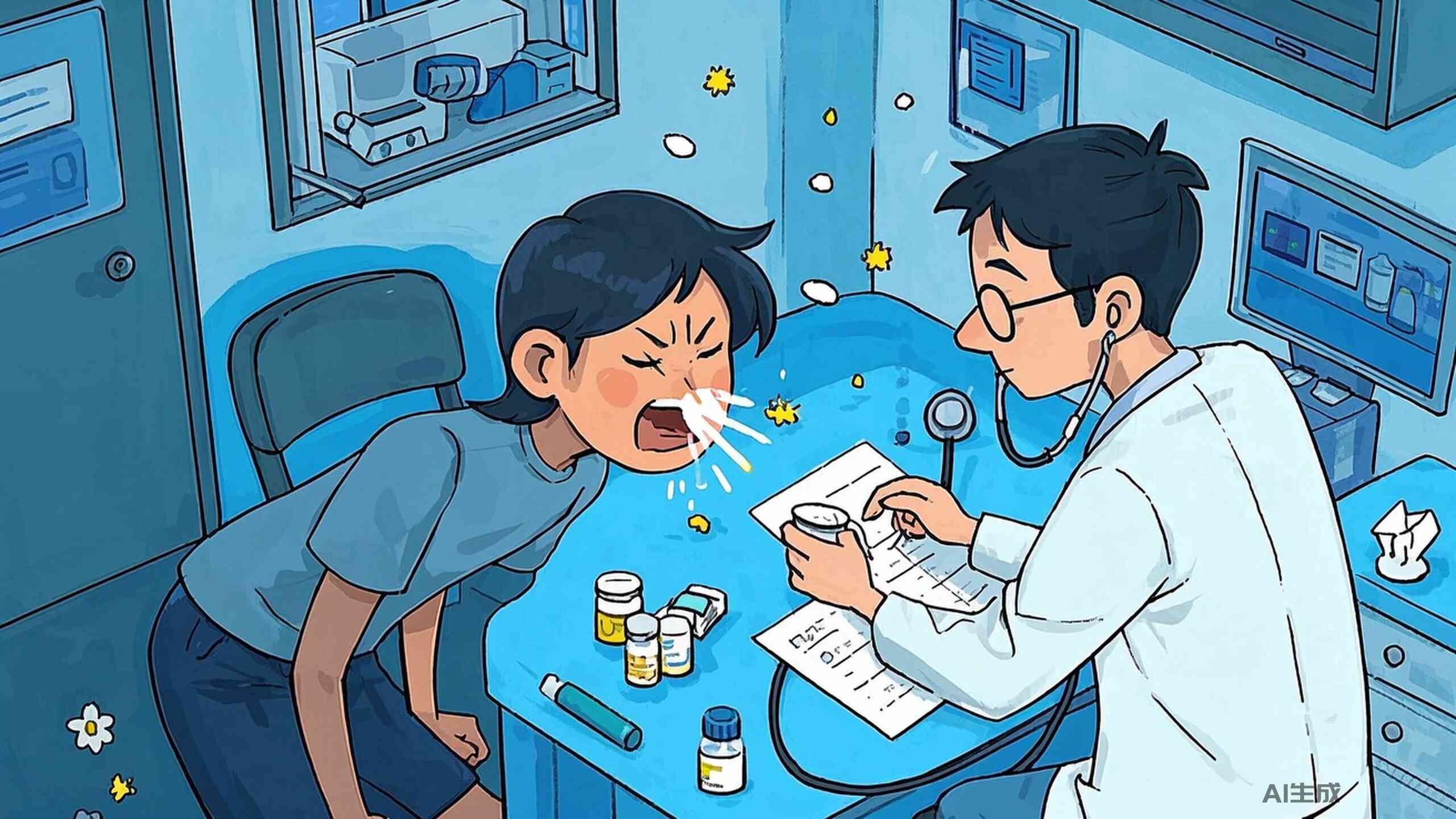 应对变应性鼻炎：如何预防和治疗过敏症状封面图