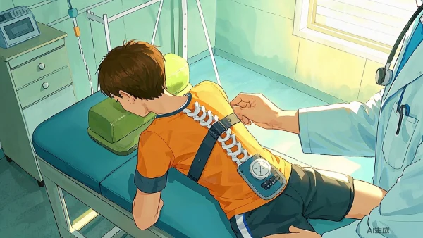 青春期脊柱侧弯：青少年特发性脊柱侧弯的症状、检测与治疗