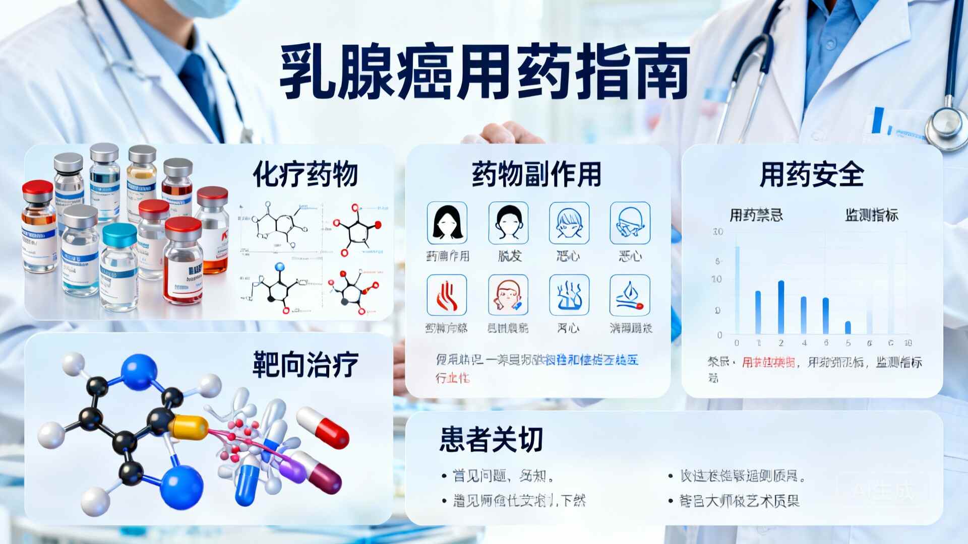 科普，<span style="color: #da4707">抗</span>腫瘤藥物在浸潤性導管<span style="color: #da4707">癌</span>治療中的正確用藥指南