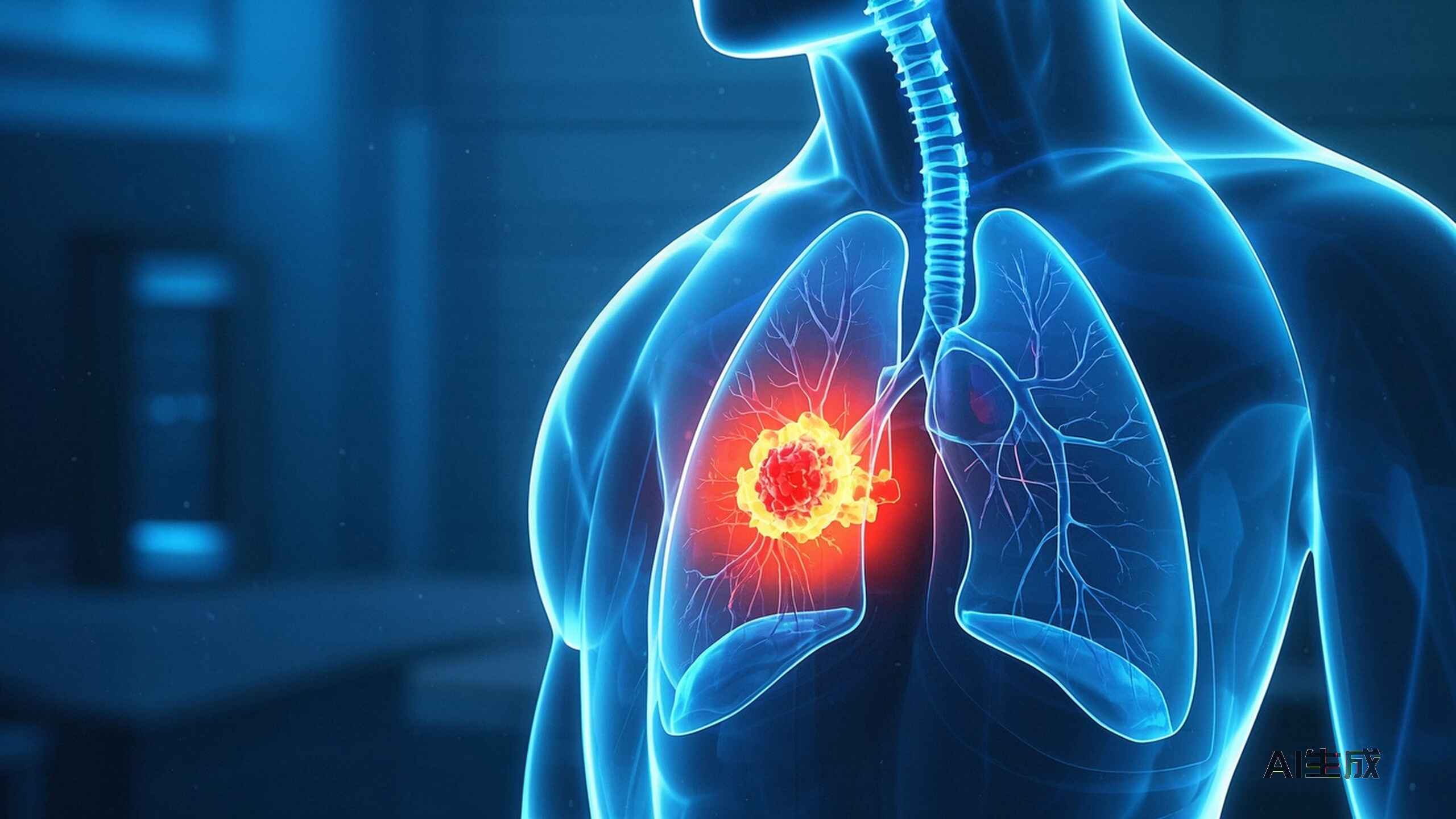 科普，肺恶性肿瘤的放射科视角：患者健康科普指南封面图