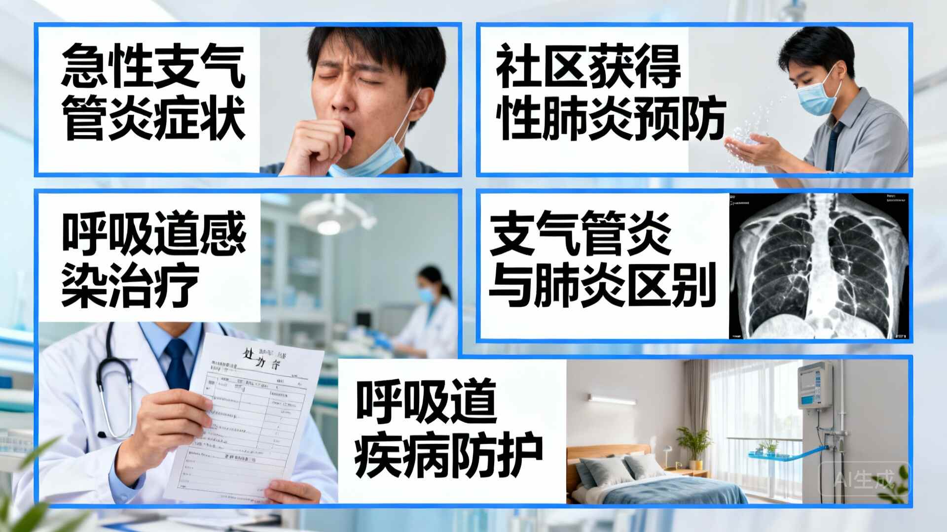 科普,急性支氣管炎和社區(qū)獲得性肺炎!了解它們的癥狀及預(yù)防措施封面圖