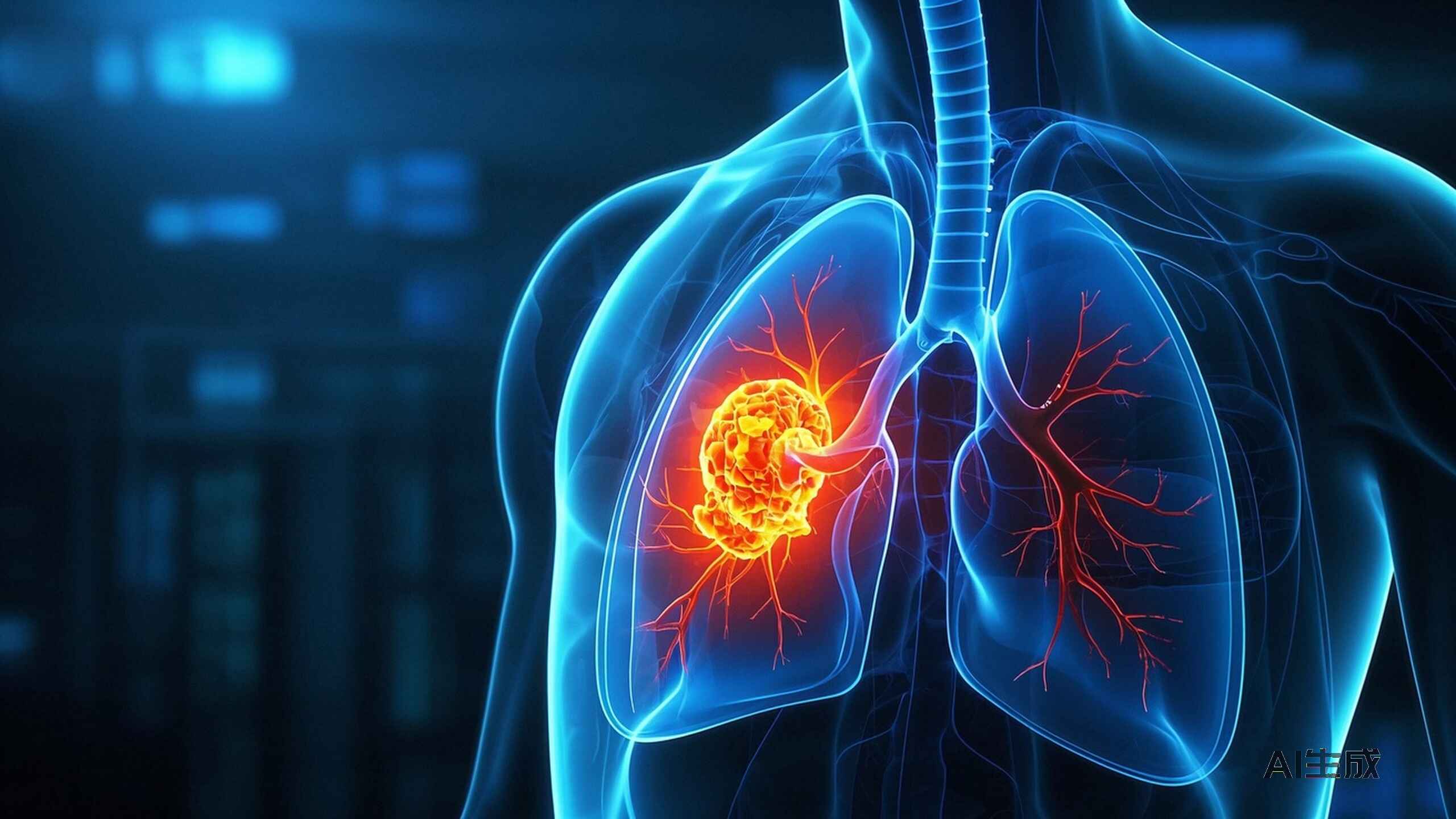 科普，右肺癌早期识别与应对策略，守护您的健康 🎗️封面图