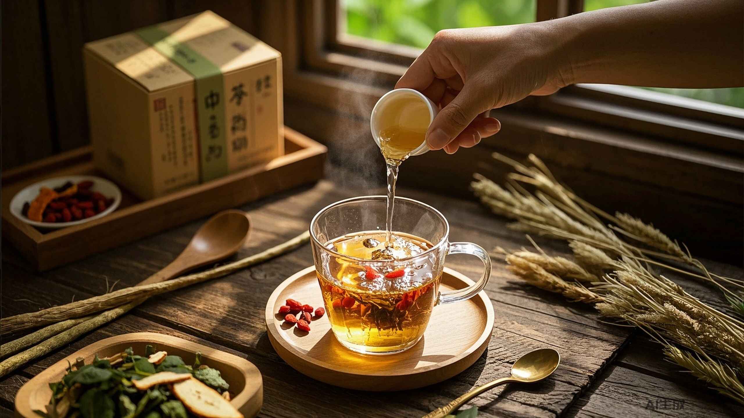 科普，用<span style="color: #da4707">中药</span>颗粒<span style="color: #da4707">剂</span>冲泡出健康：饮用技巧与注意事项全解析