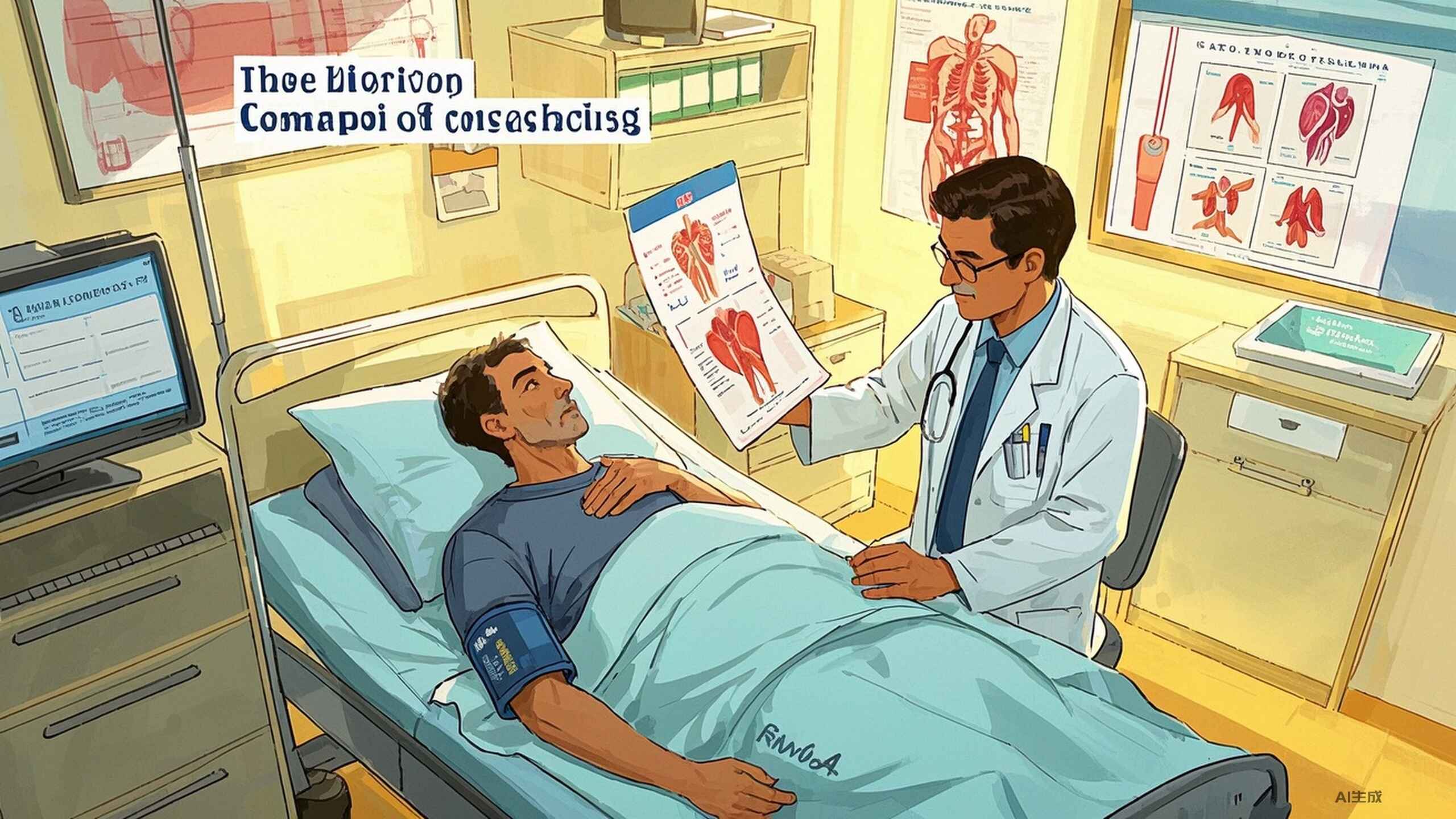 科普，高血压的隐秘之忧：早期<span style="color: #da4707">症状</span>与<span style="color: #da4707">并发症</span>的全景探讨