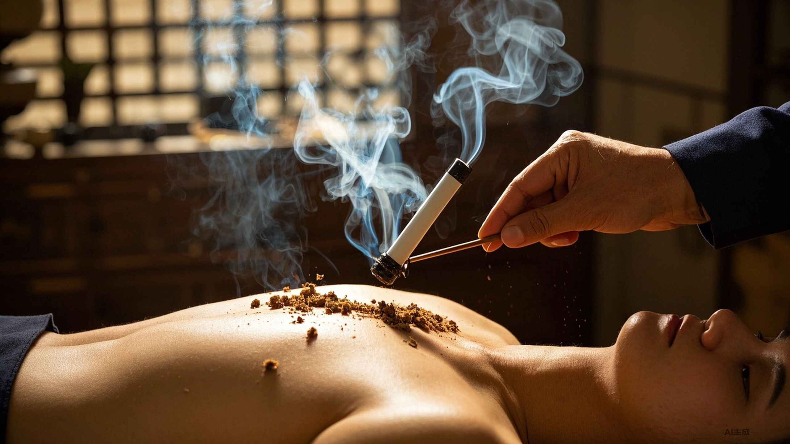 科普，<span style="color: #da4707">温热</span>的力量：艾灸的历史、机制与现代应用全解析