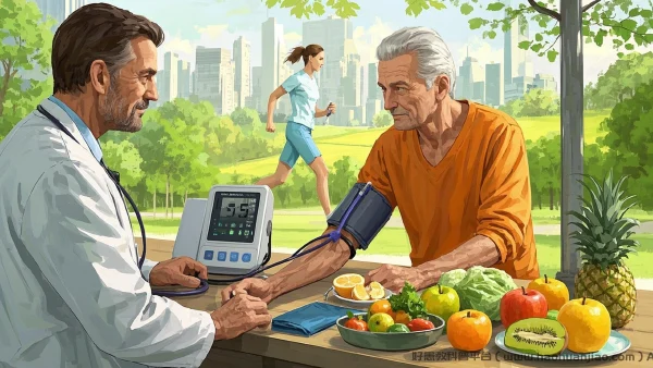 血压问题不容忽视——56岁市民的健康之路