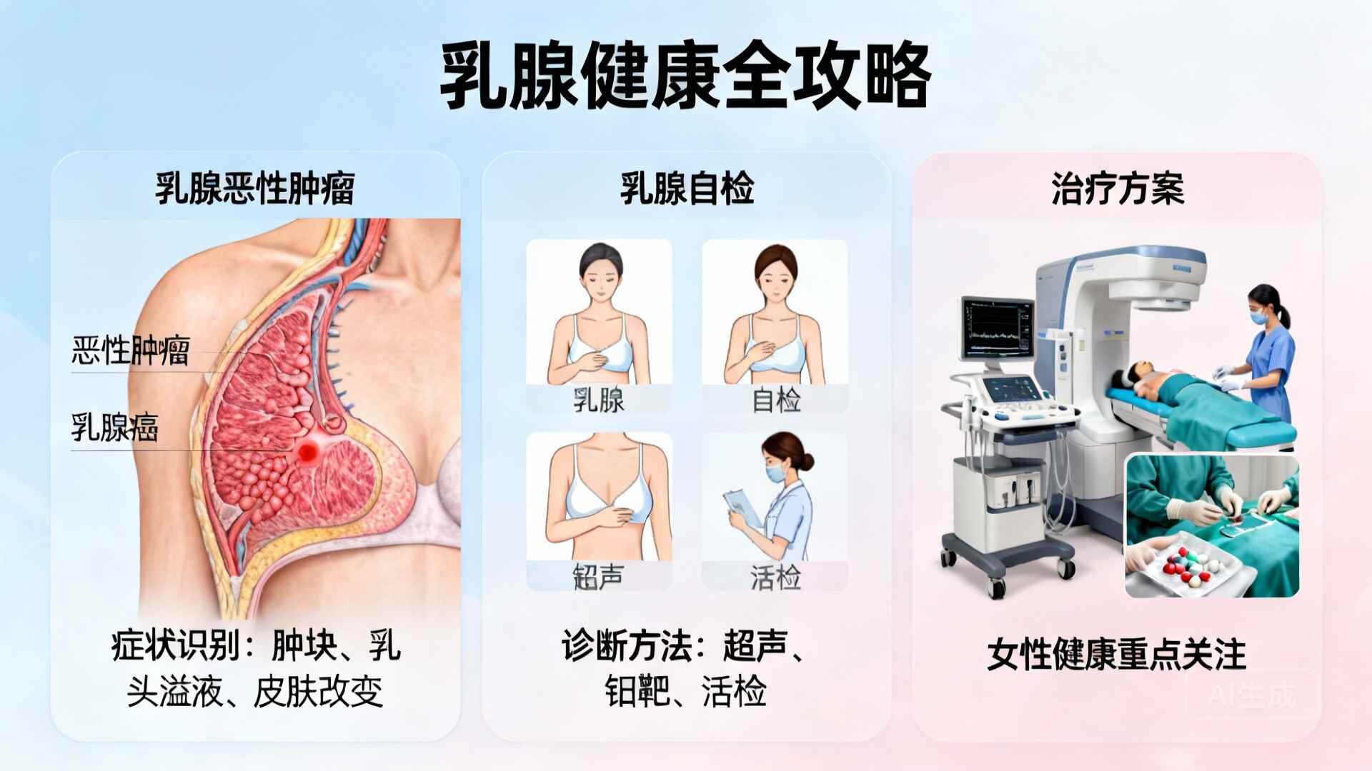 科普,乳腺恶性肿瘤:识别、诊断与治疗封面图
