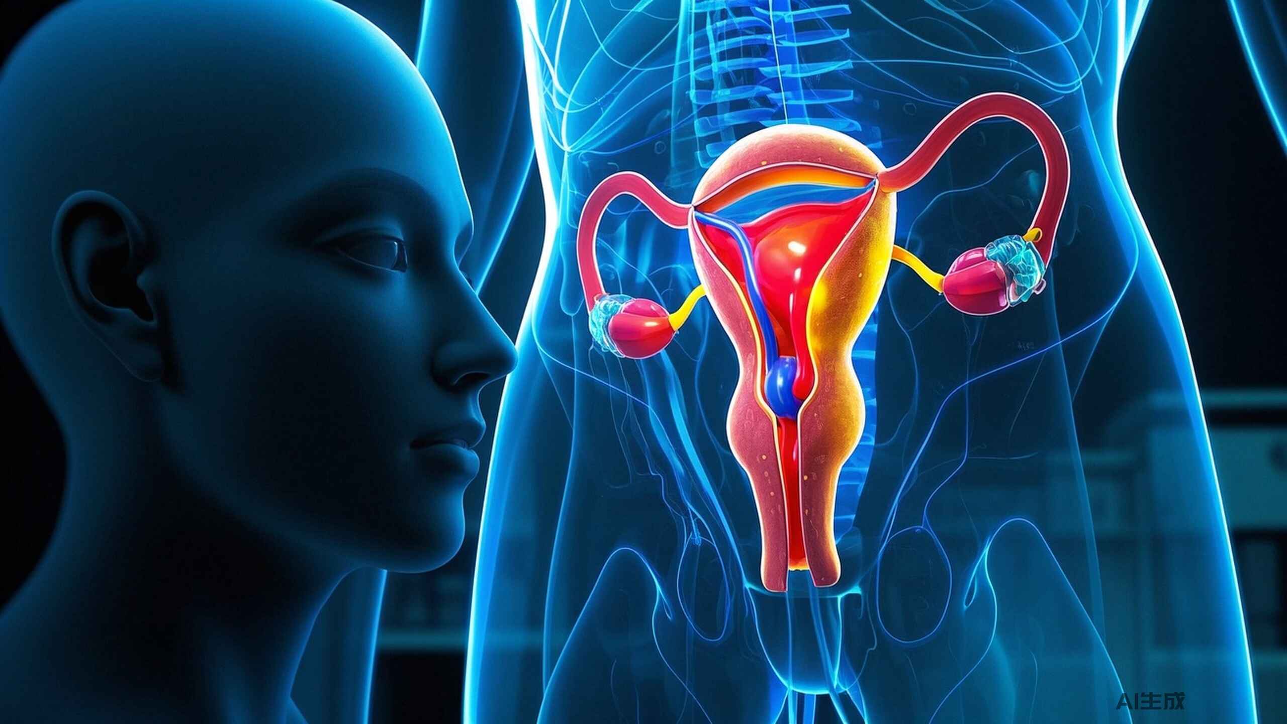 科普，卵巢恶性肿瘤的症状与预防，女性必看！封面图