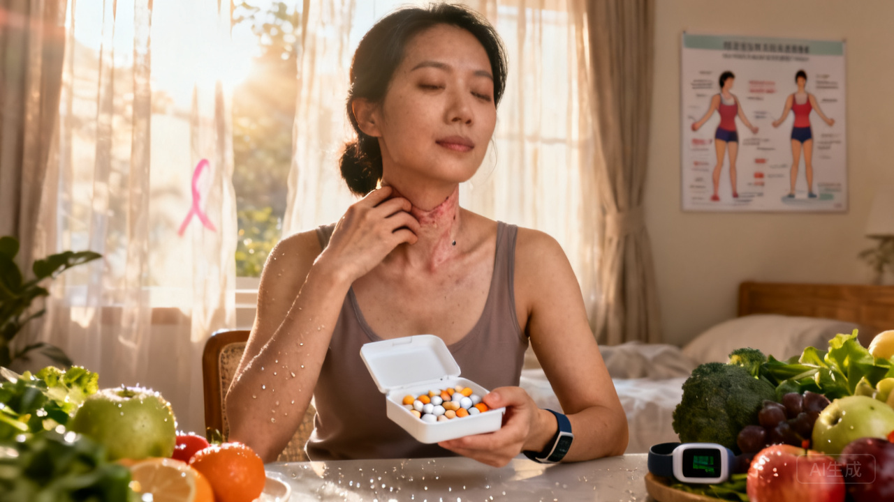 手术后康复实用指南:科学排除甲状腺癌与乳腺癌患者的常见误区
