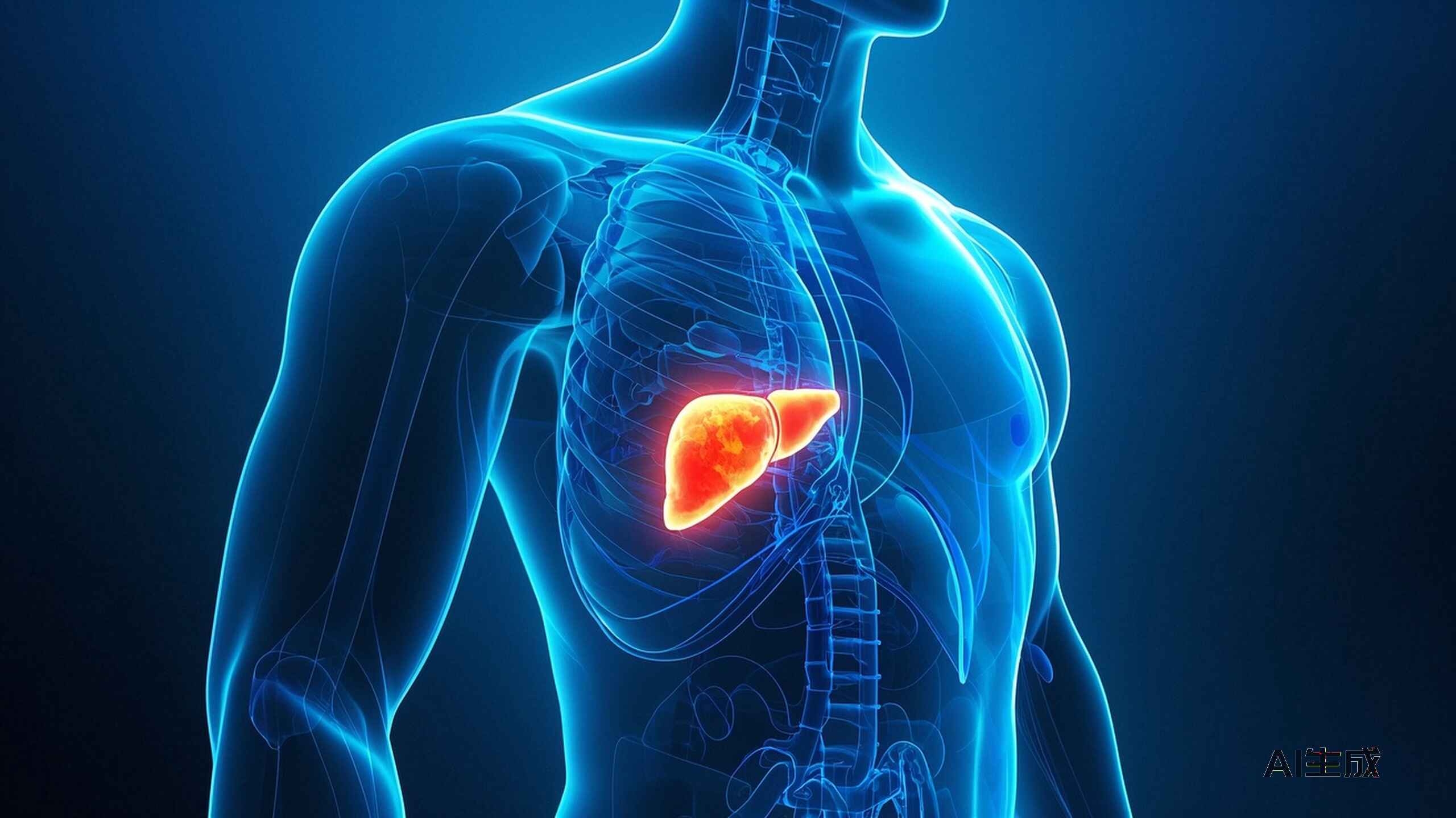 科普,肝恶性肿瘤健康知识科普指南封面图