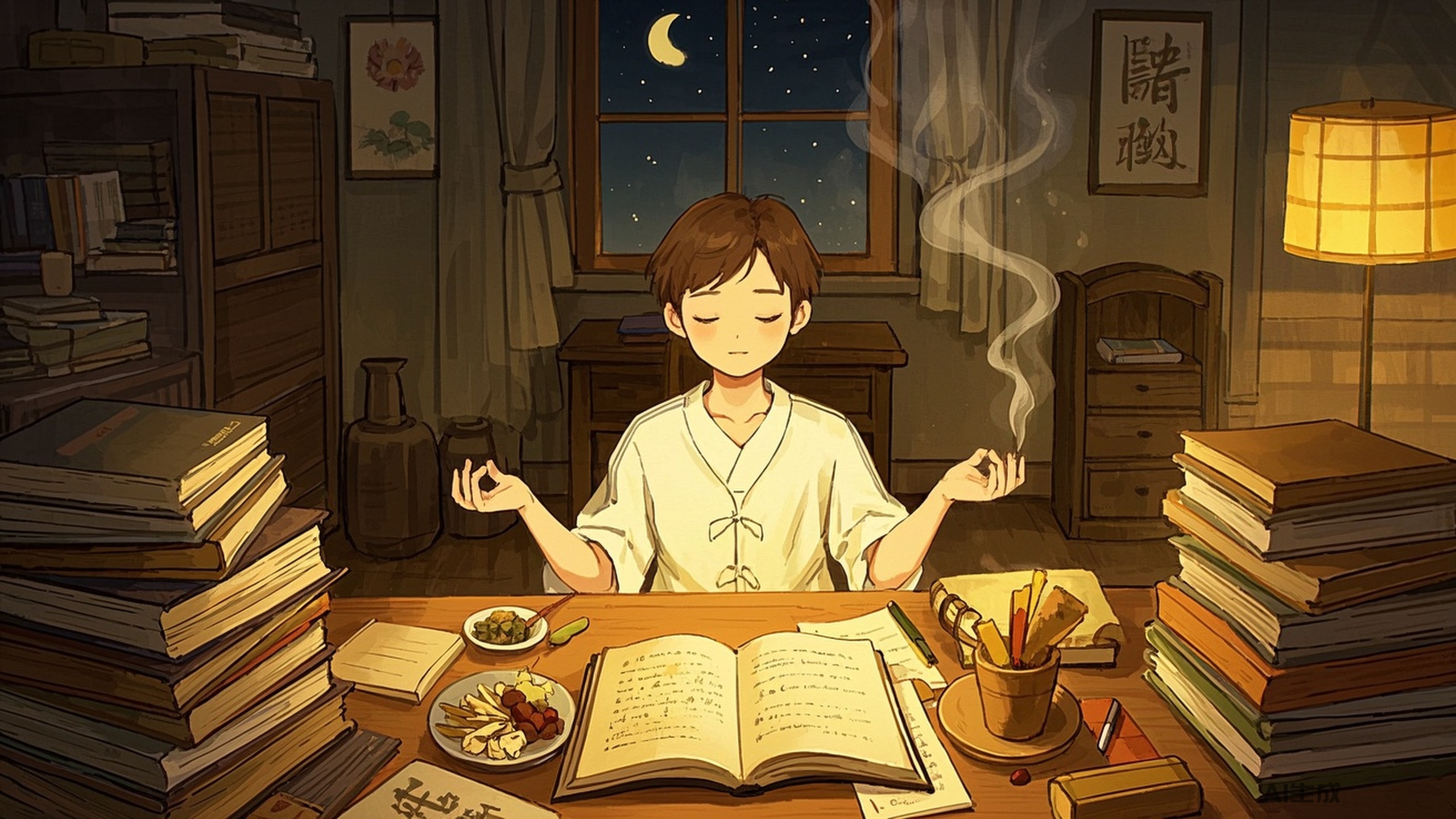 揭开考研焦虑与失眠的中医秘密:应对现代压力的古老智慧