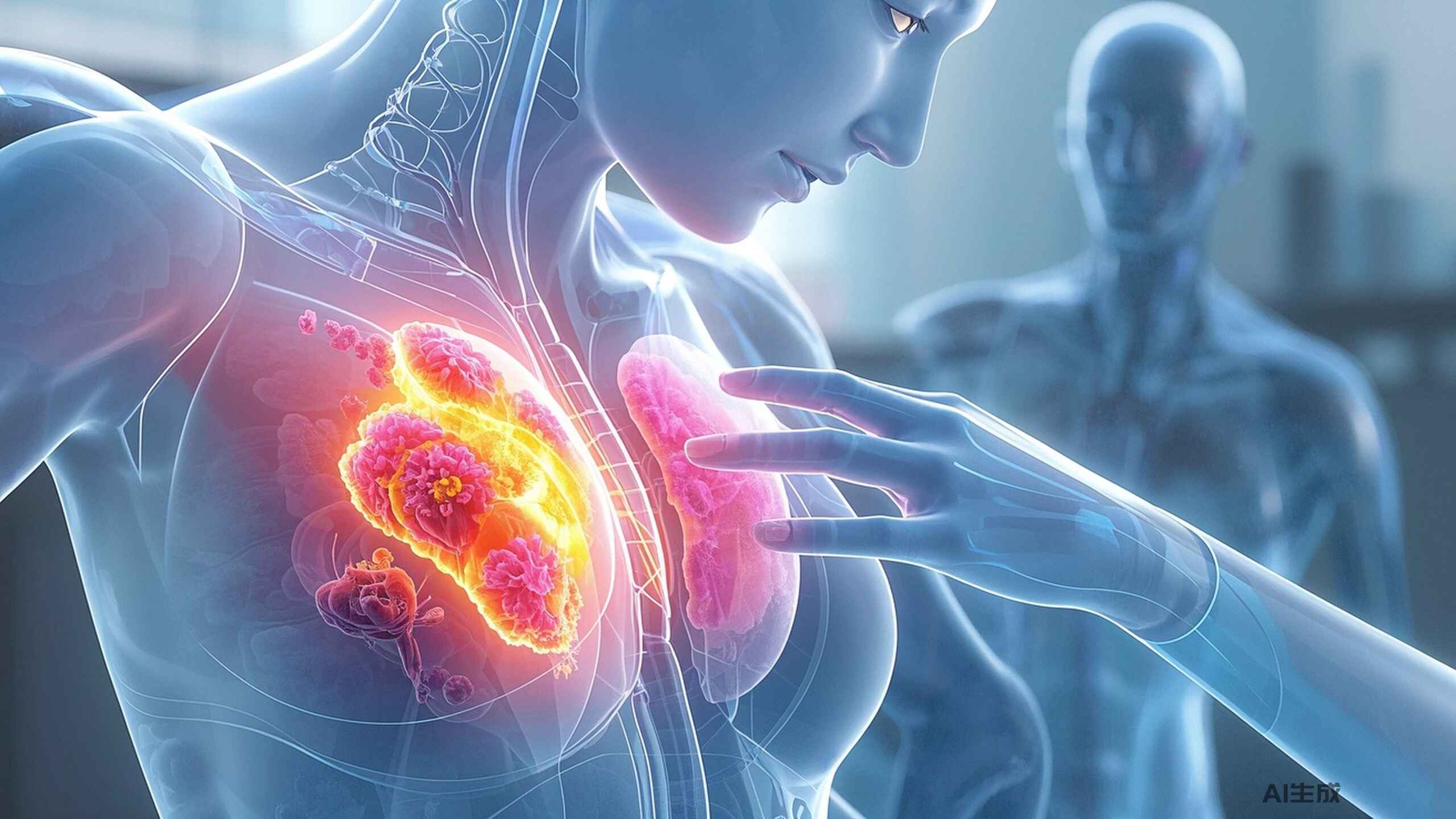 科普，乳腺癌——你需要了解的症状、机制与治疗方案封面图