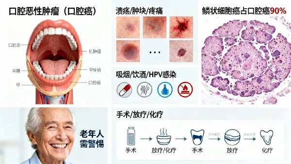 口腔恶性肿瘤:走进你我身边的“隐形威胁”