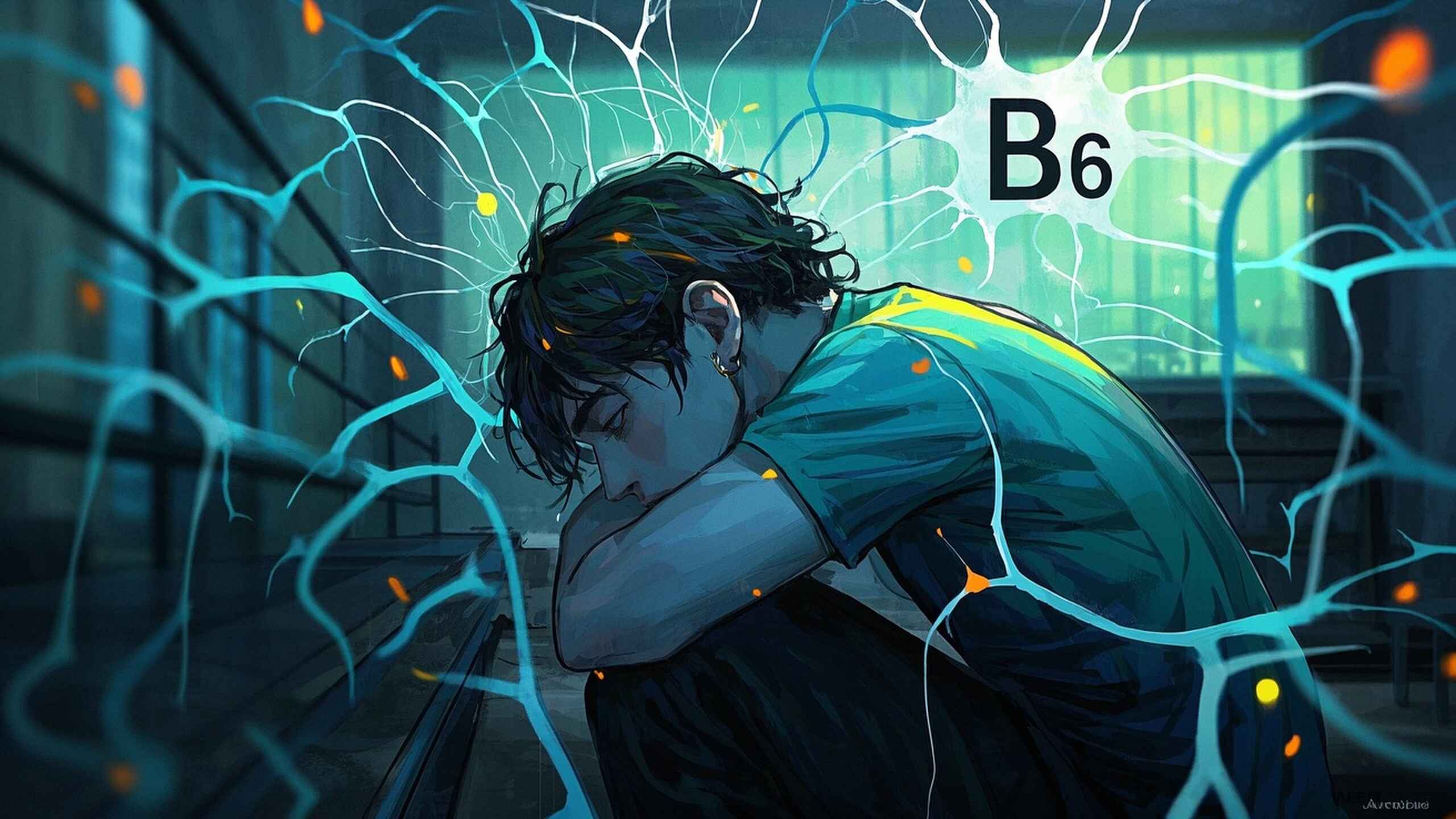 科普，隐形敌人：维生素B6缺乏与神经系统的潜在危害封面图