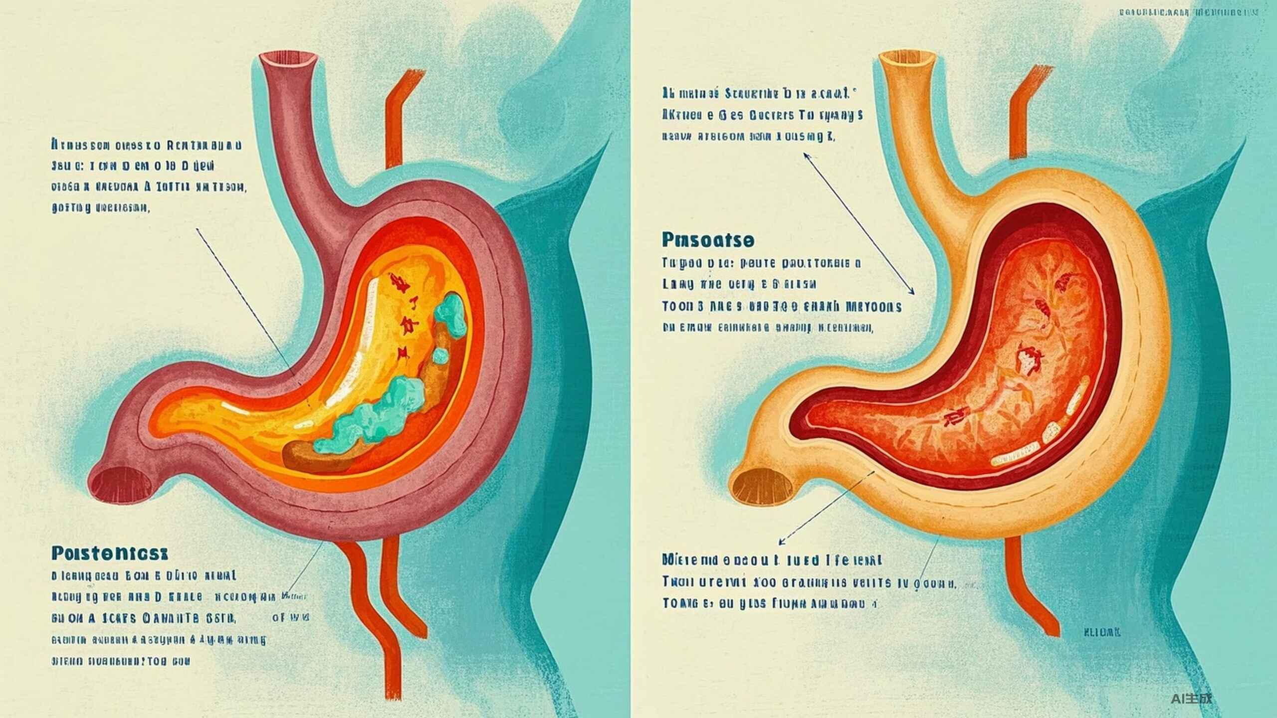 科普，胃炎与<span style="color: #da4707">胃溃疡</span>：相似<span style="color: #da4707">症状</span>下的不同战役