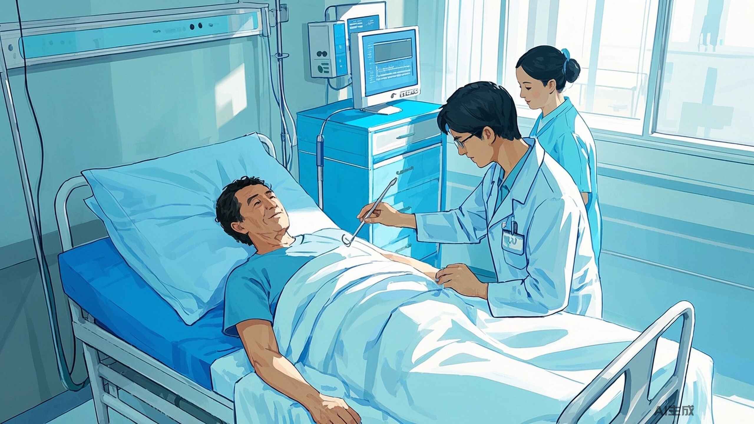 科普，老年人支气管炎合并高血压，科学预防与治疗指南封面图
