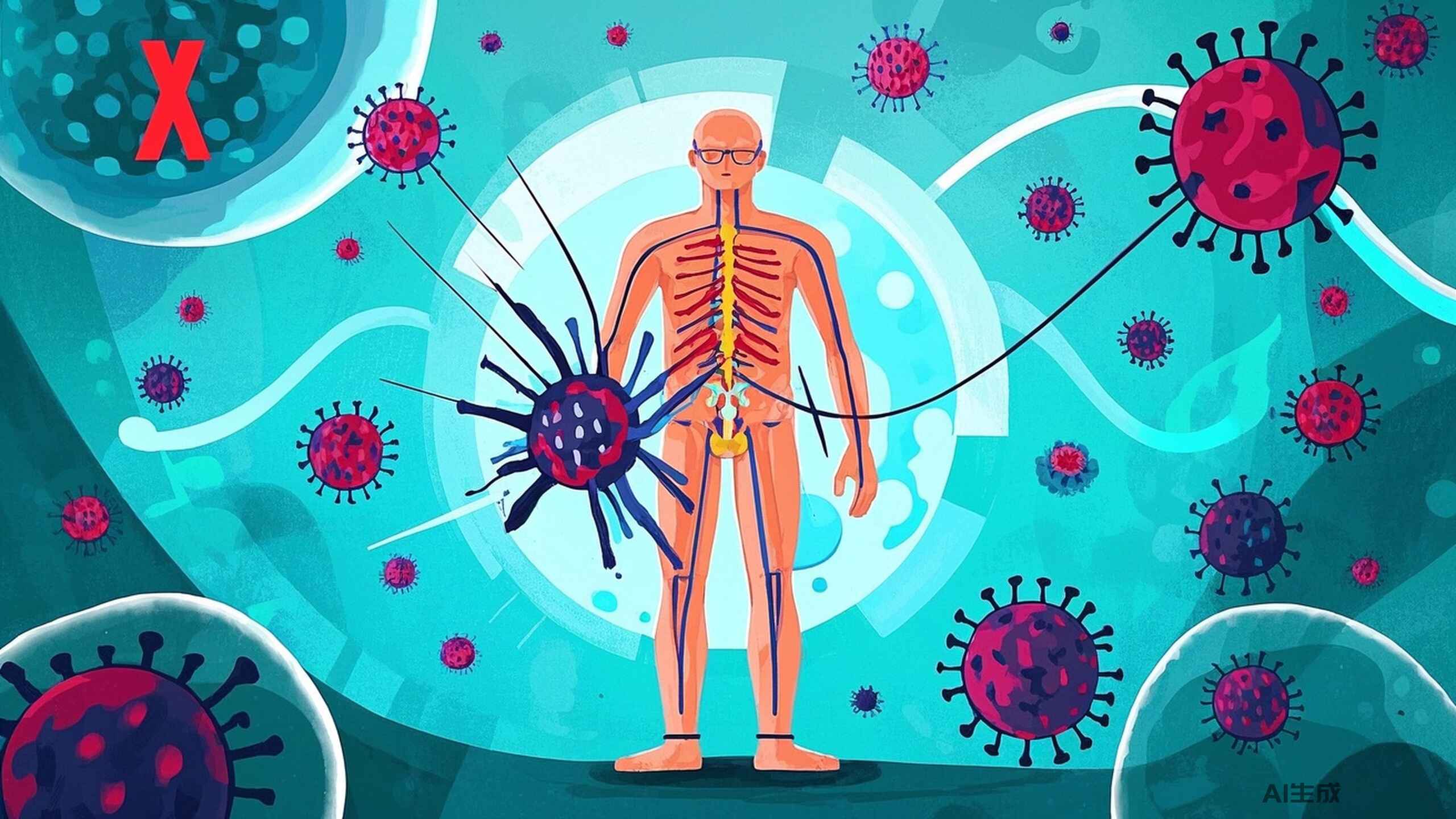 科普，潜伏在暗处的敌人：<span style="color: #da4707">艾滋病</span>的<span style="color: #da4707">潜伏期</span>和症状全面解析