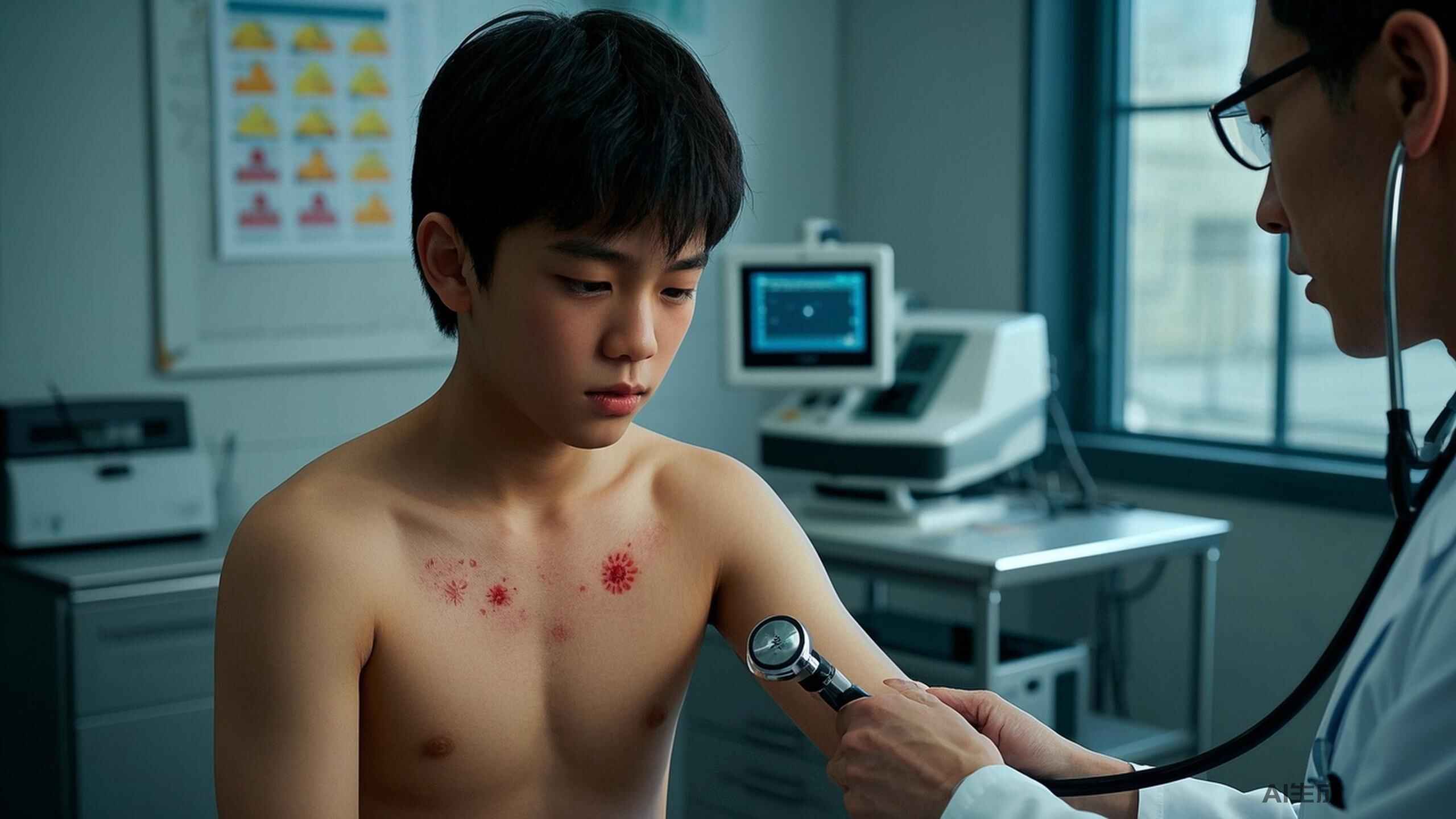 科普，什么？16岁男孩也会得荨麻疹？！别担心，我们有办法！封面图
