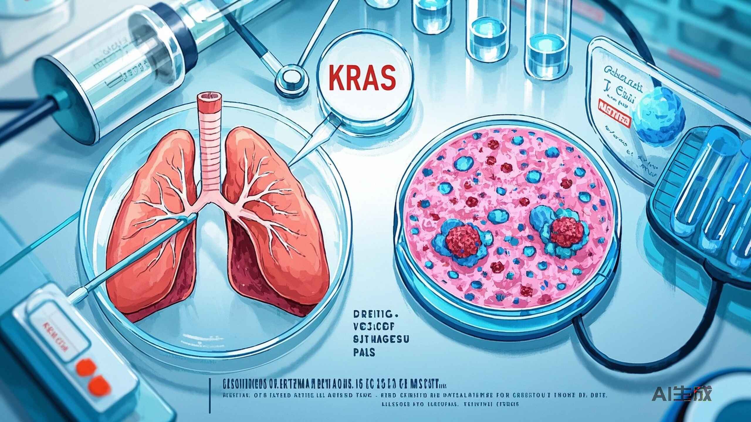 科普,🔎 KRAS突变非小细胞肺癌治疗常用药品使用全攻略封面图