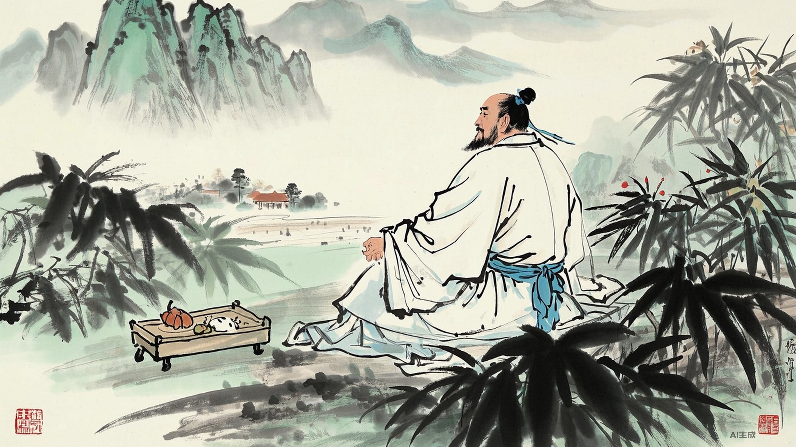 心灵的宁静：中医静坐养心指南