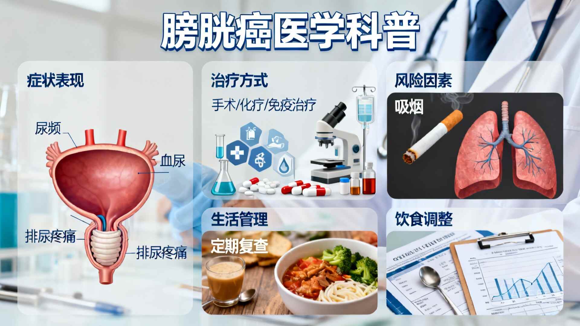 科普，<span style="color: #da4707">膀胱癌</span>：了解<span style="color: #da4707">症状</span>、诊断与治疗的全面指南