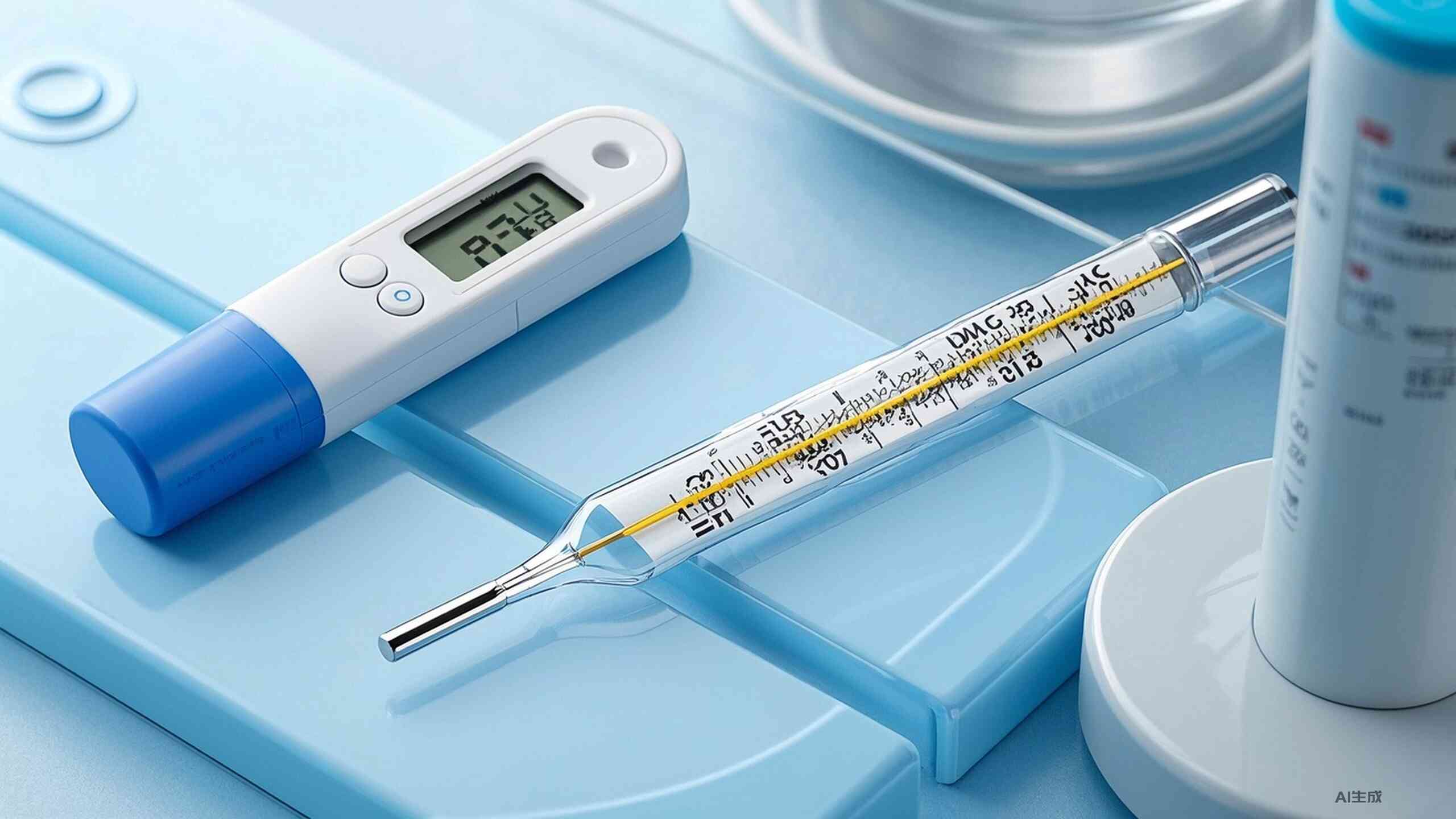 好患教- 电子体温计与水银体温计哪个更准？温度测量冠军大比拼