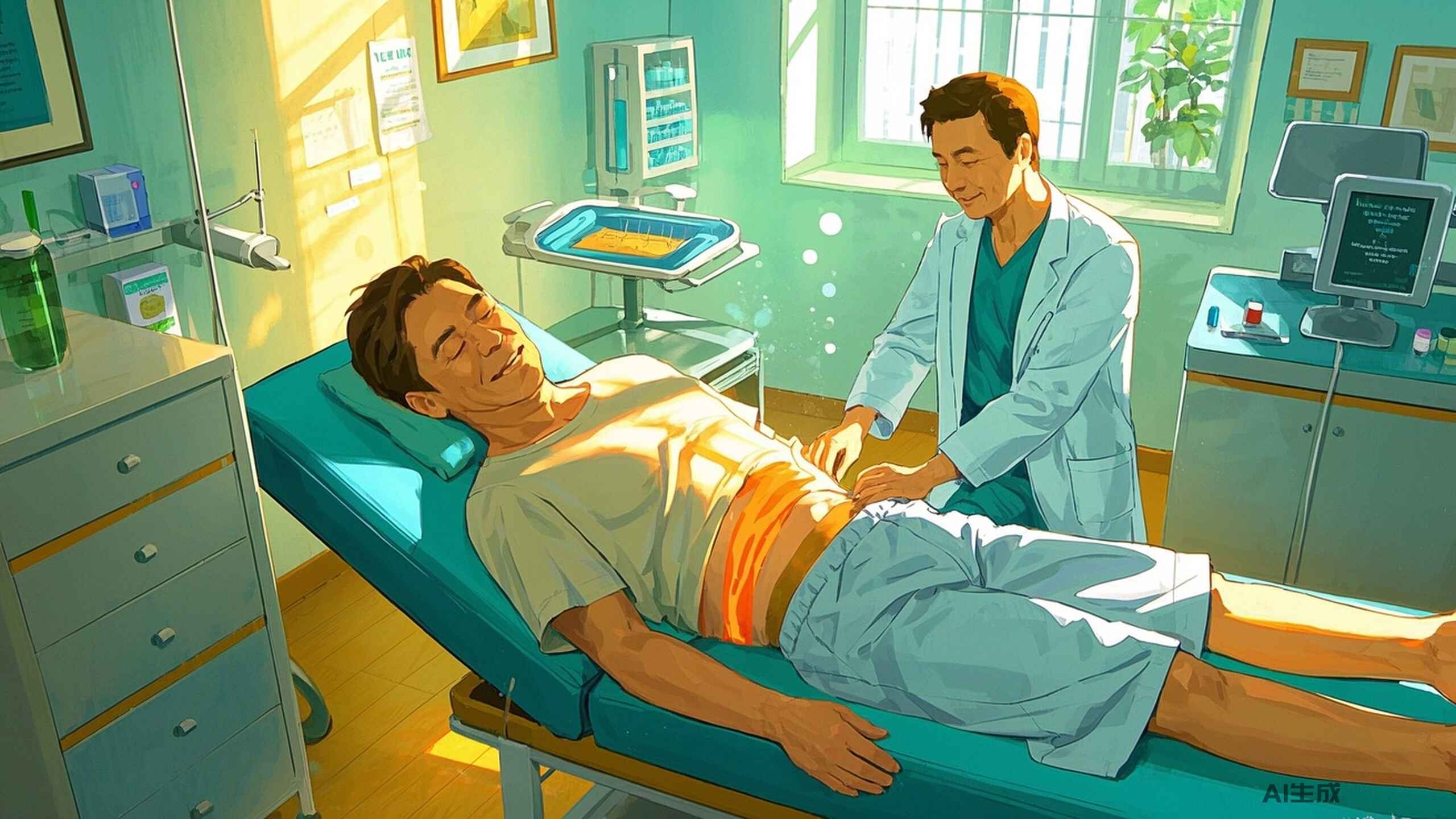 科普，缓解腰椎滑脱的守护者：保守治疗的奇迹与挑战封面图