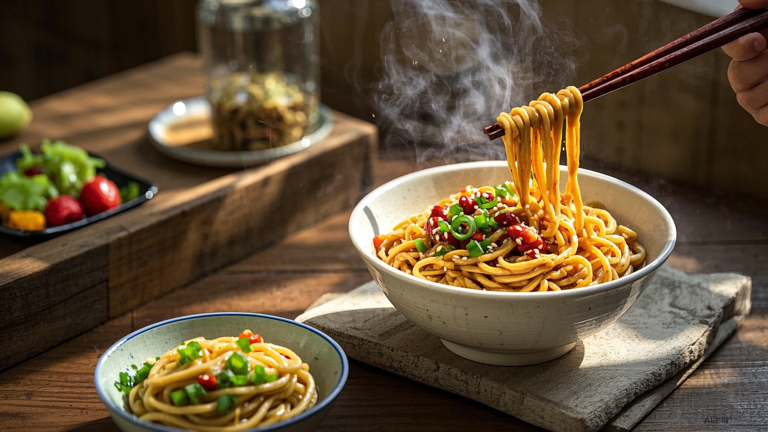 热干面里的秘密:如何平衡美味与健康,让芝麻酱用得少而不失风味