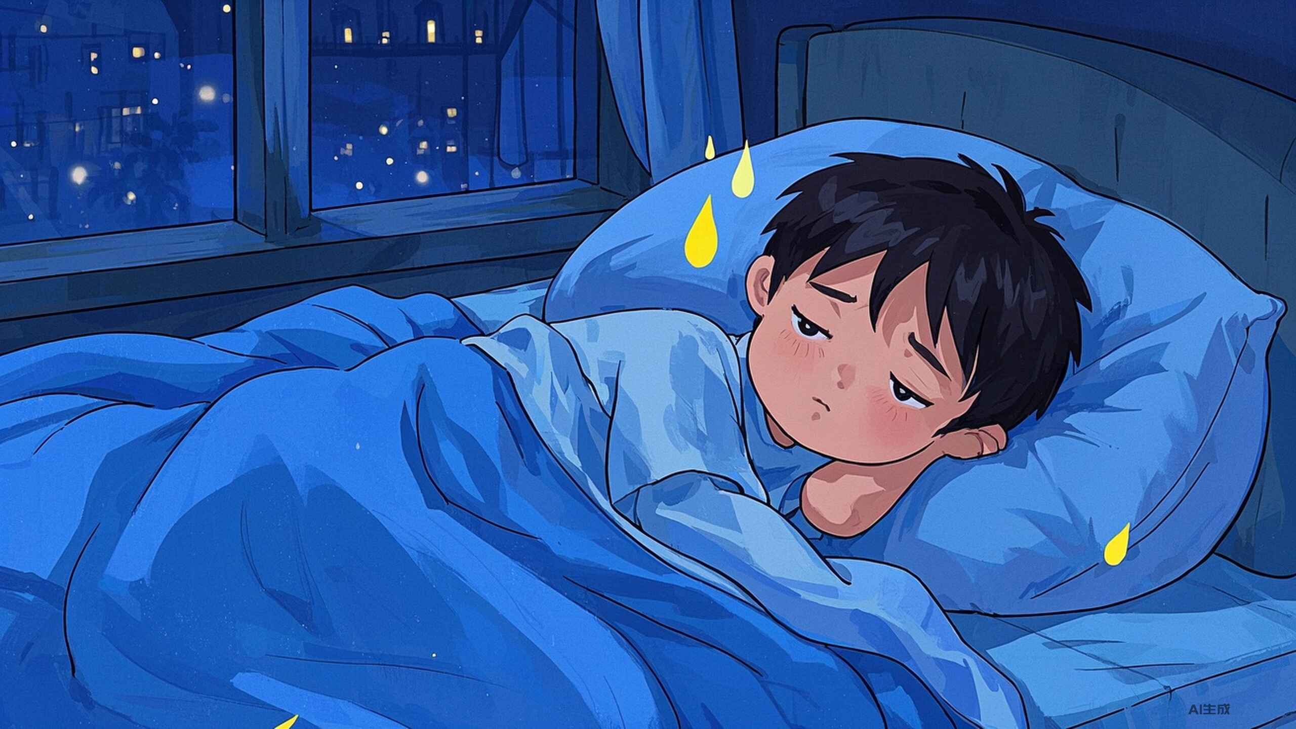 科普，<span style="color: #da4707">儿童</span>盗汗：了解夜间出汗的<span style="color: #da4707">原因</span>与应对策略