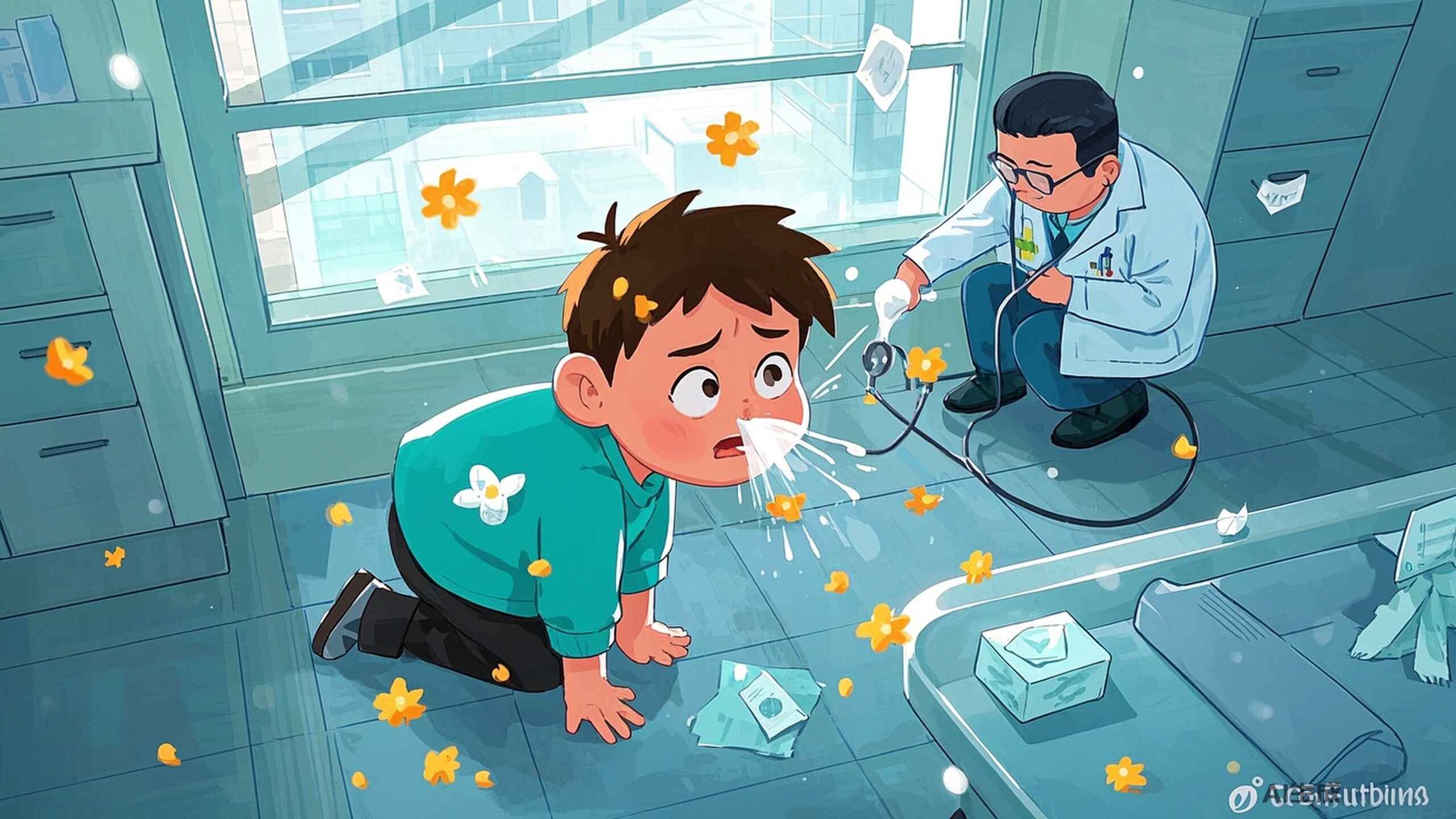 宝宝过敏性鼻炎？家长必读！封面图