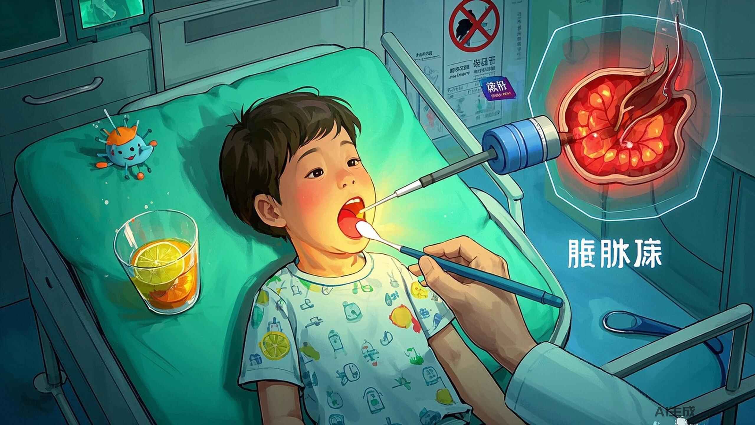 科普，孩子<span style="color: #da4707">反复</span>喉咙痛？<span style="color: #da4707">扁桃体炎</span>您需要了解这些！