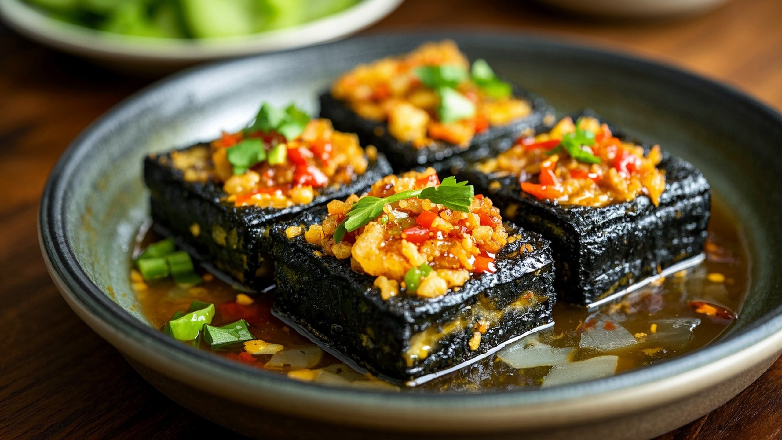 热辣之心，清爽之道：控制湖南臭豆腐热量的智慧