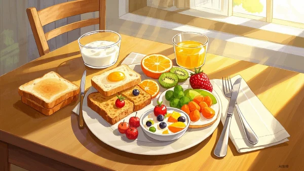 营养满分，从早餐开始：健康早餐的搭配原则