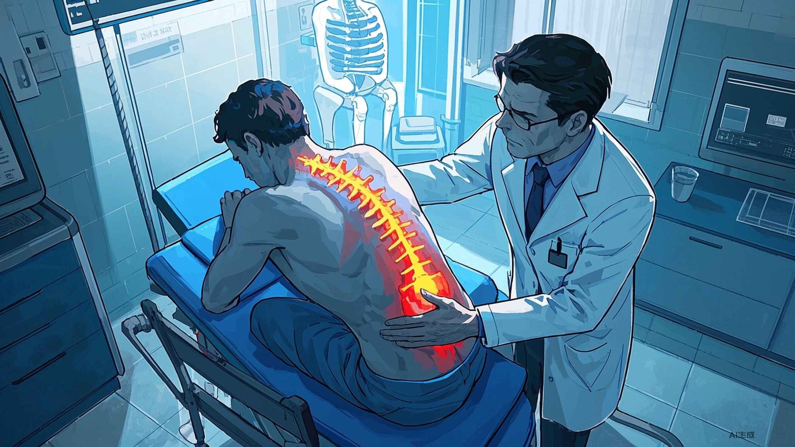 科普，在隐秘中探寻：强直性<span style="color: #da4707">脊柱炎</span>的早期<span style="color: #da4707">症状</span>与诊断标准