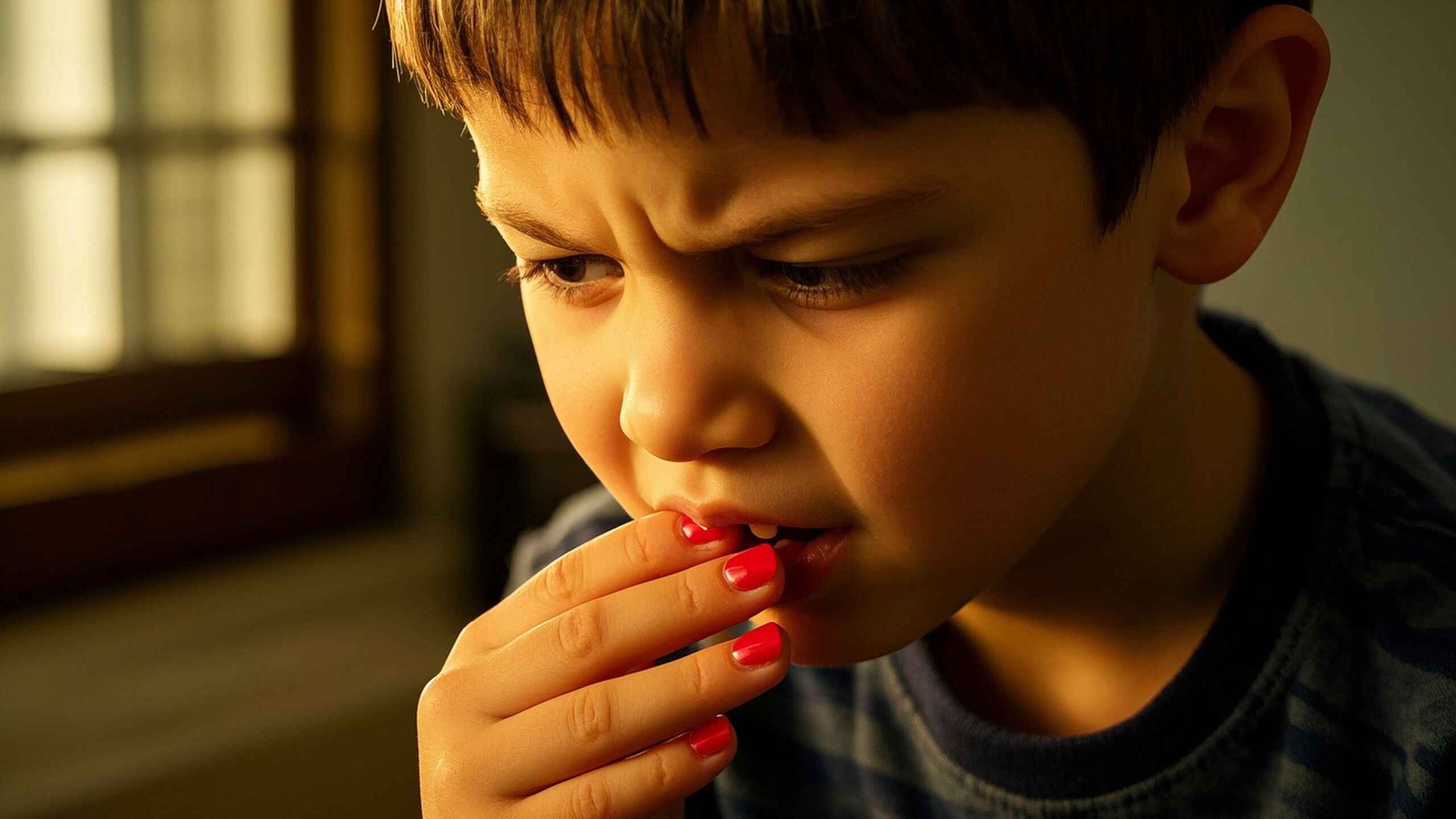 科普，小手的习惯：探索儿童咬<span style="color: #da4707">指甲</span>的原因与解决之道