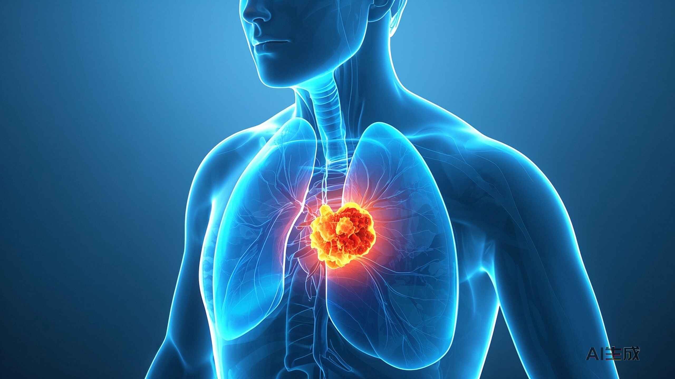 科普，左上肺恶性肿瘤科普指南封面图