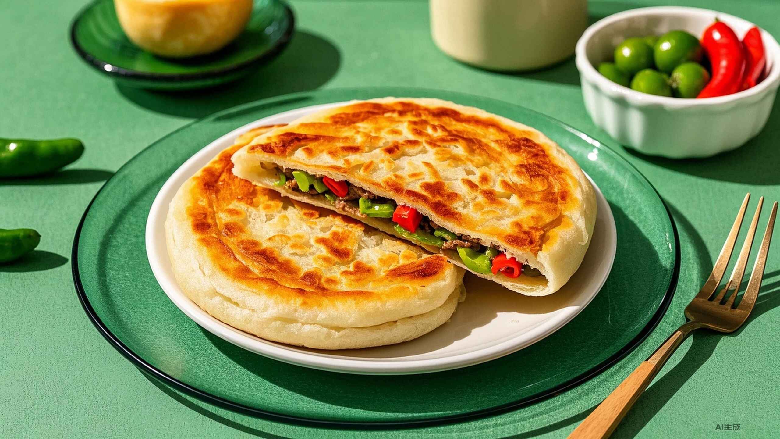 科普，香河肉饼的低脂与美味：秘制面皮<span style="color: #da4707">配方</span>揭秘